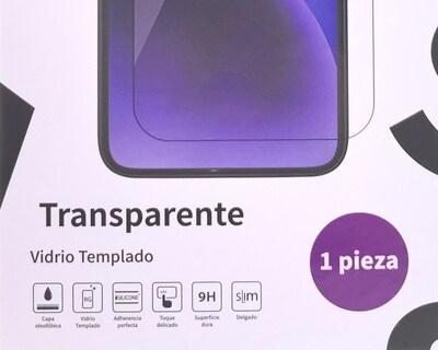 Foto 3 | Foto 3 | Protector de Pantalla de Vidrio Templado Blob para Xiaomi Redmi 15