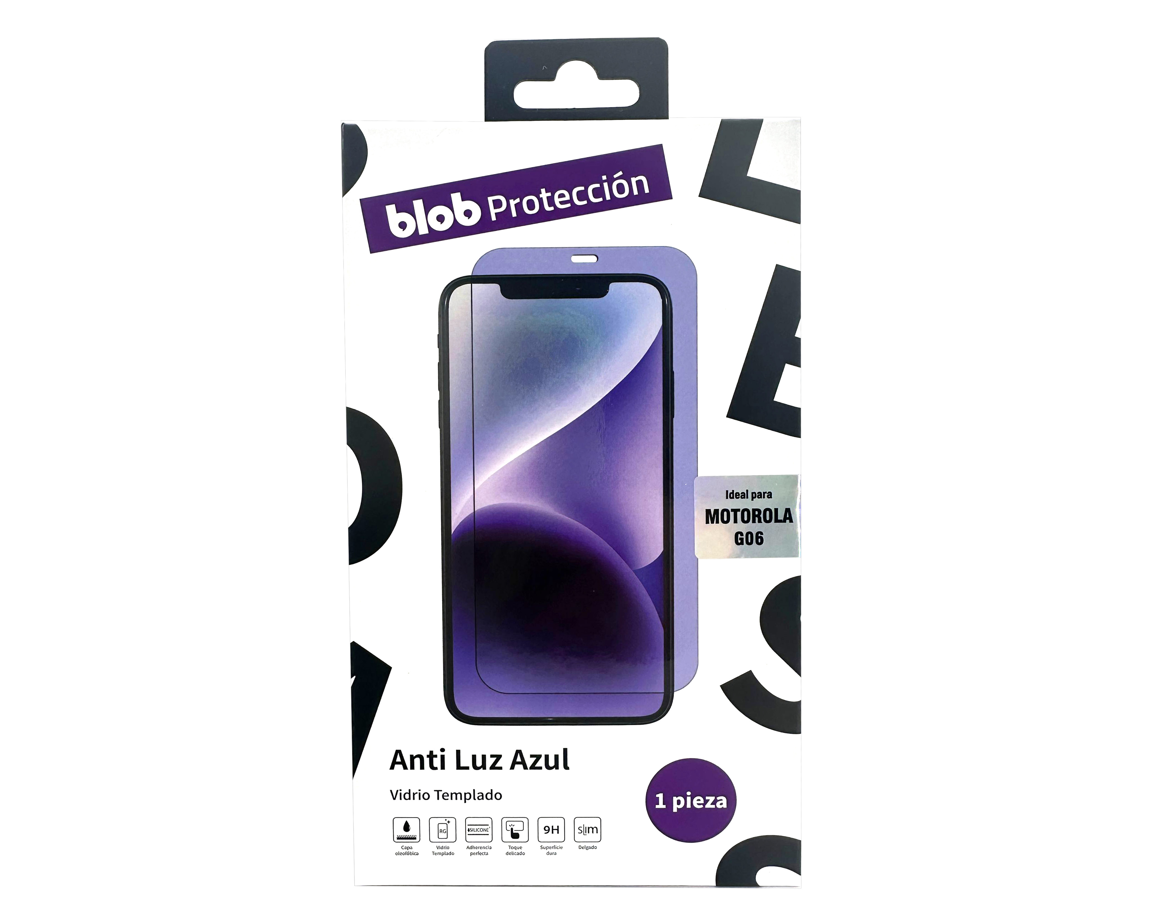 Protector de Pantalla Blob para Motorola G06
