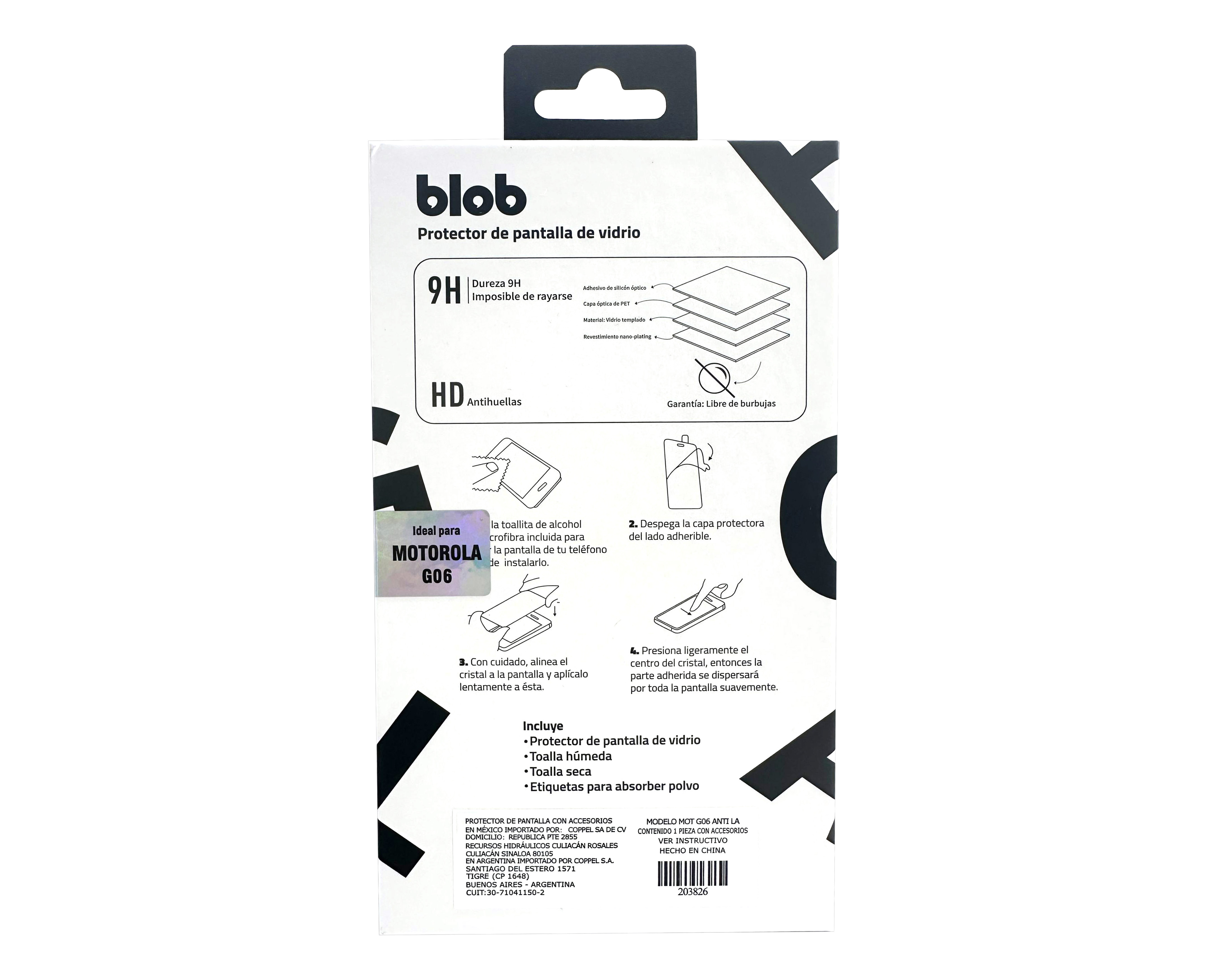 Foto 2 | Foto 2 | Protector de Pantalla Blob para Motorola G06