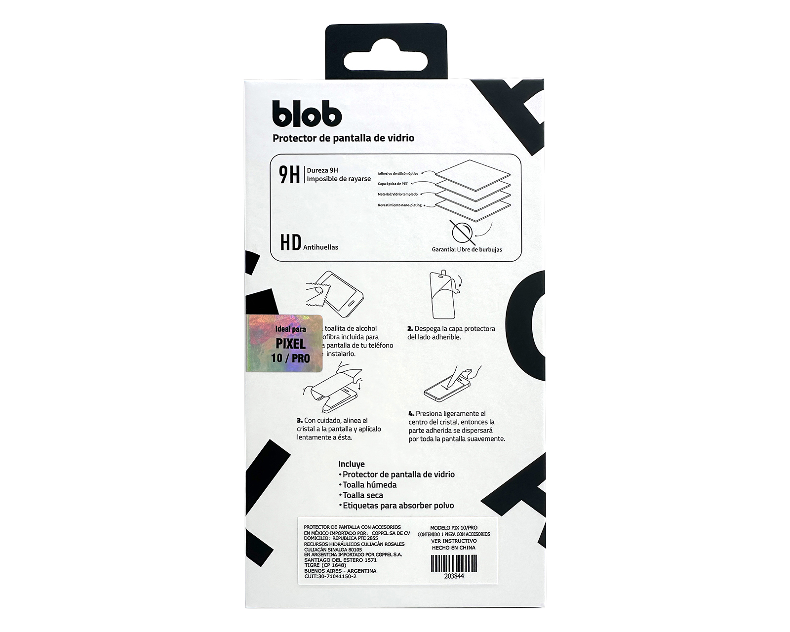 Foto 2 | Foto 2 | Protector de Pantalla Blob para Pixel 10 y 10 Pro
