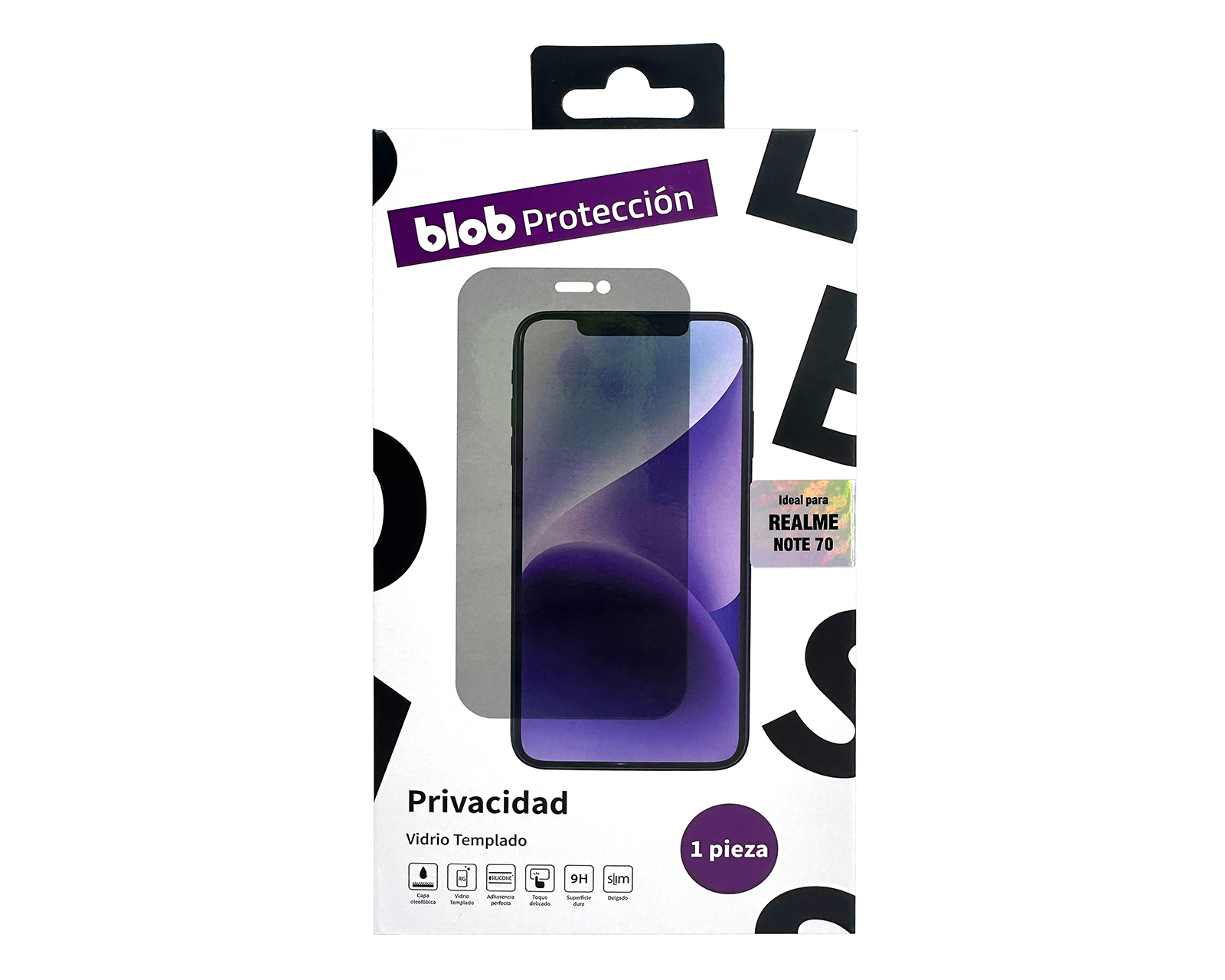 Foto 2 pulgar | Foto 1 | Protector de Pantalla Blob para Realme Note 70