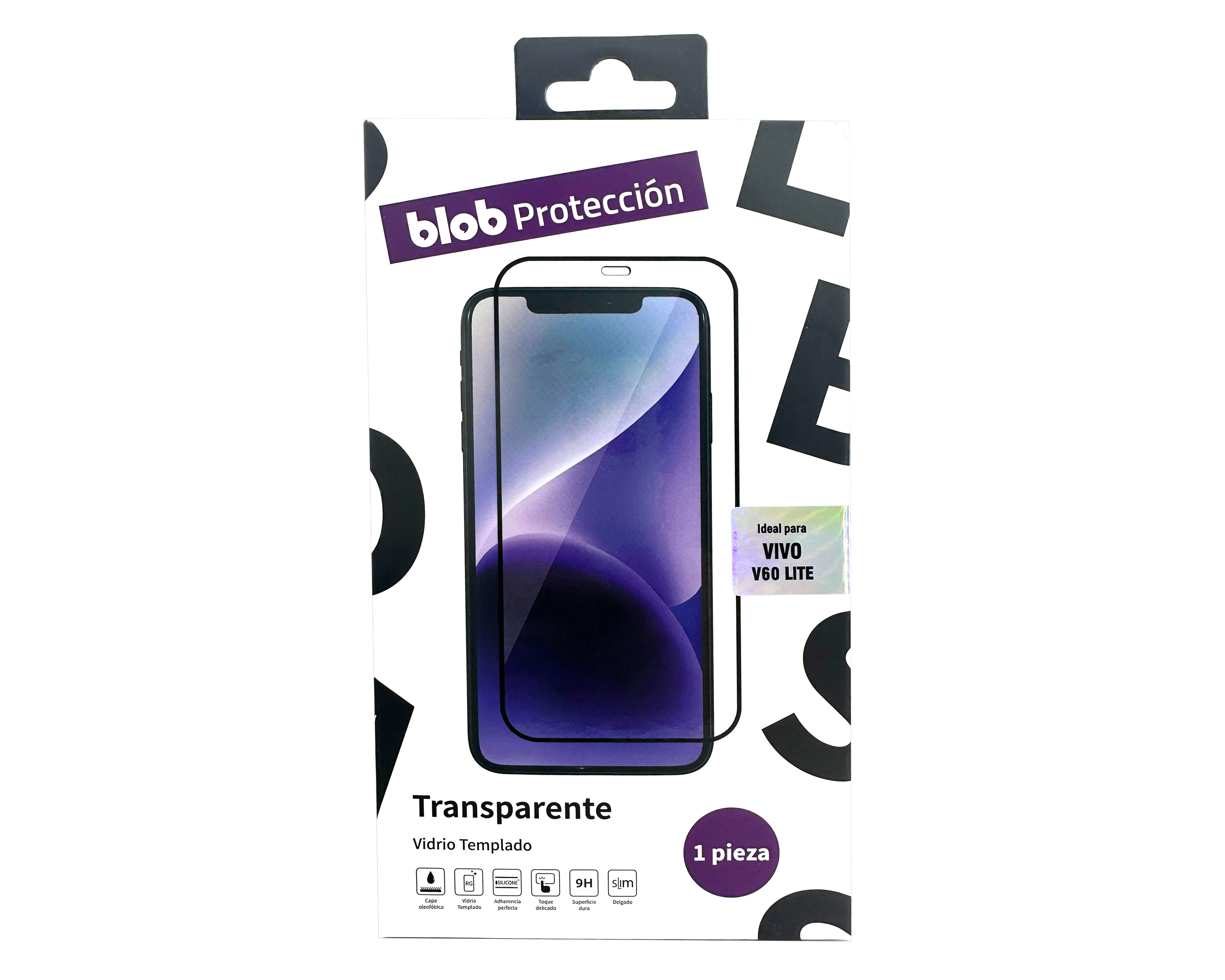 Foto 2 pulgar | Foto 1 | Protector de Pantalla Blob para vivo V60 Lite