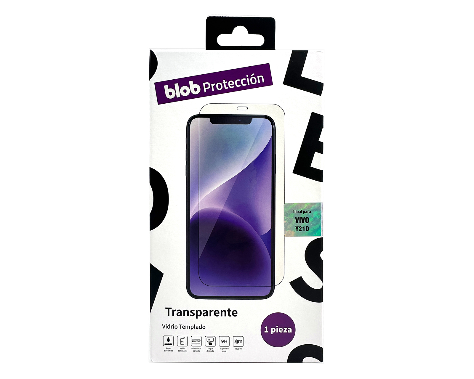 Protector de Pantalla Blob para vivo Y21D