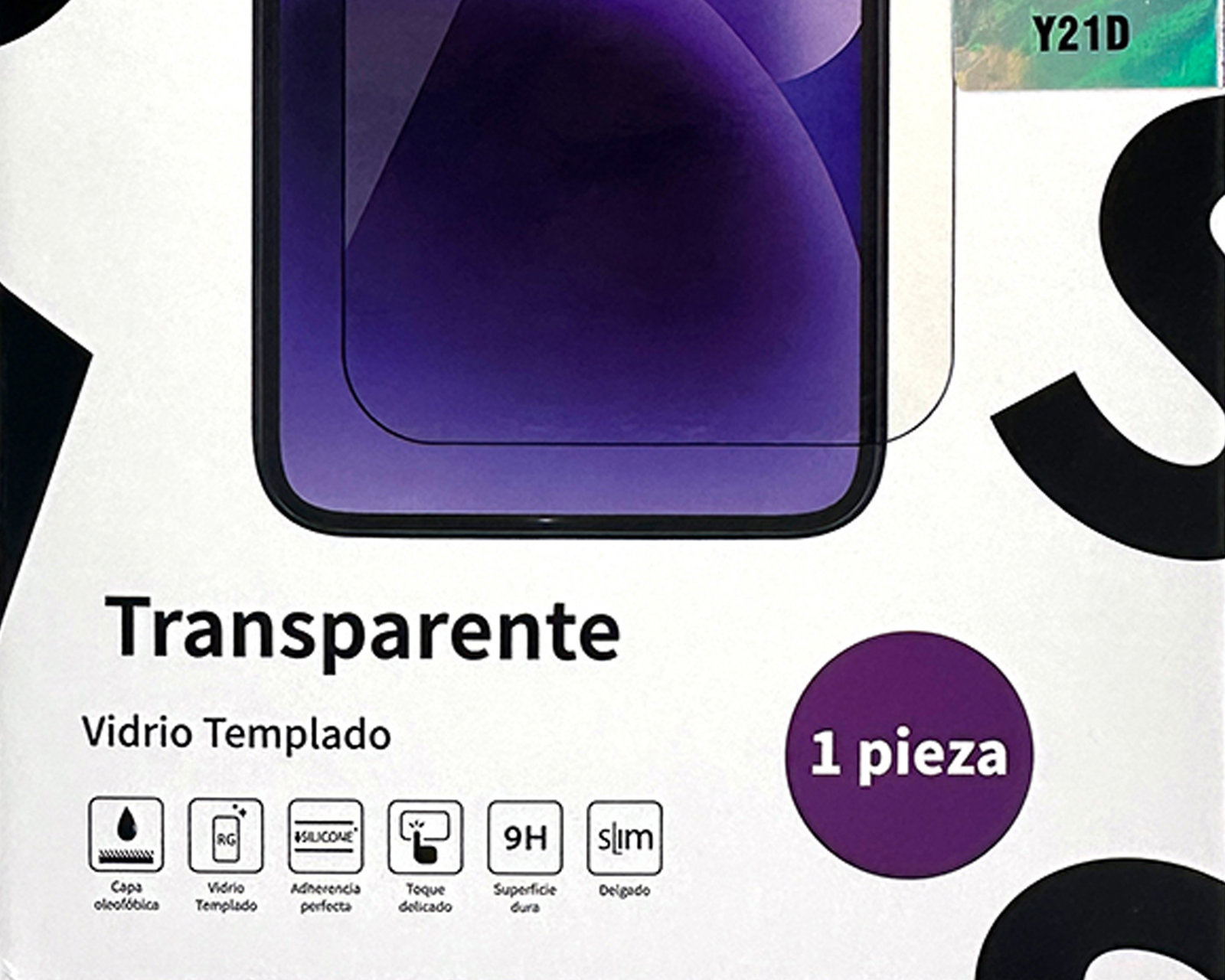 Foto 4 pulgar | Foto 3 | Protector de Pantalla Blob para vivo Y21D