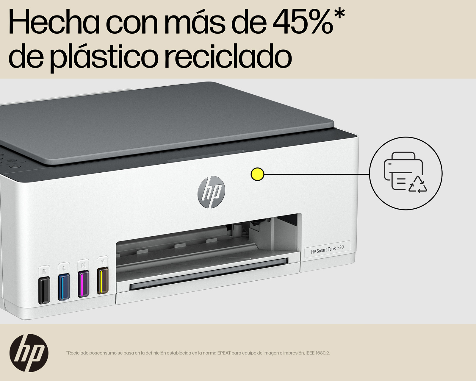 Foto 6 | Foto 6 | Multifuncional HP de Inyección Smart Tank 520