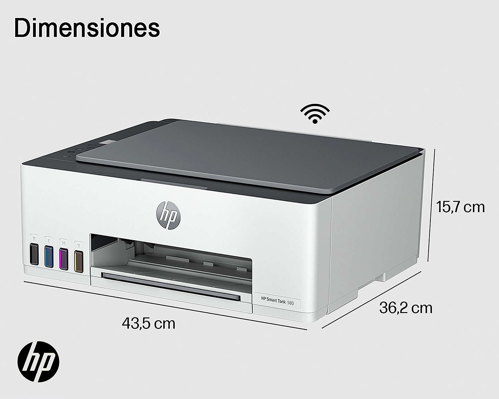 Foto 10 | Foto 10 | Multifuncional HP de Inyección Smart Tank 580