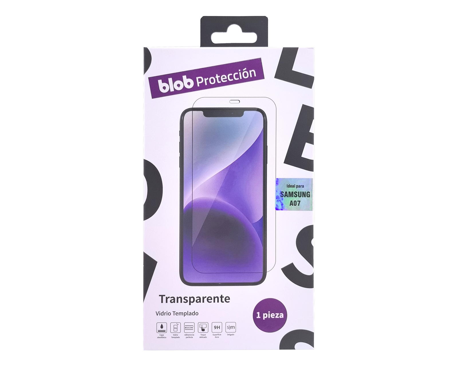 Protector de Pantalla de Vidrio Templado Blob para Samsung A07