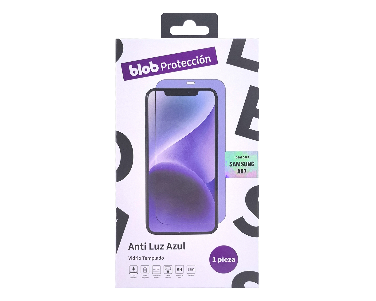 Protector de Pantalla de Vidrio Templado Blob para Samsung A07