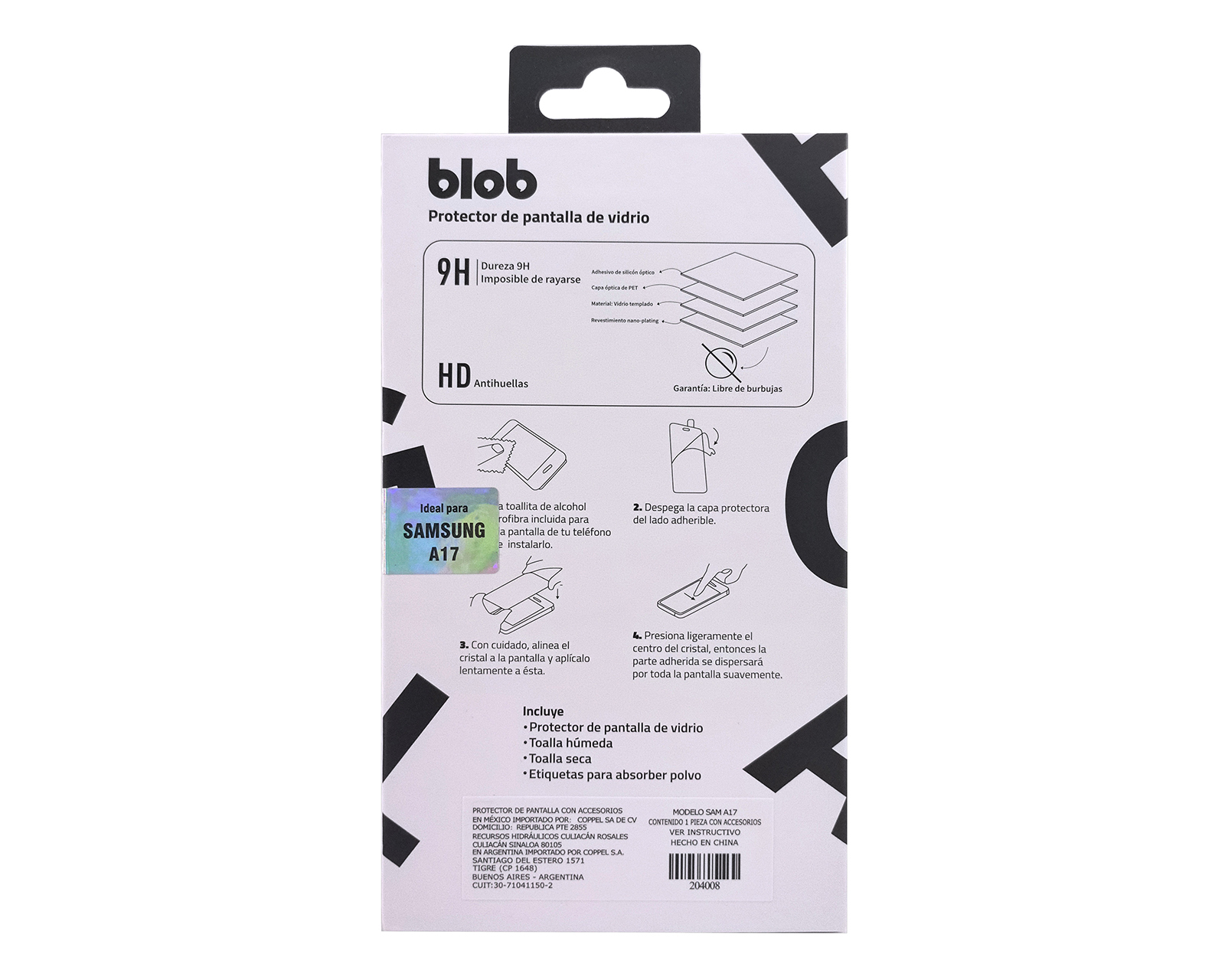 Foto 2 | Foto 2 | Protector de Pantalla Blob para Samsung A17