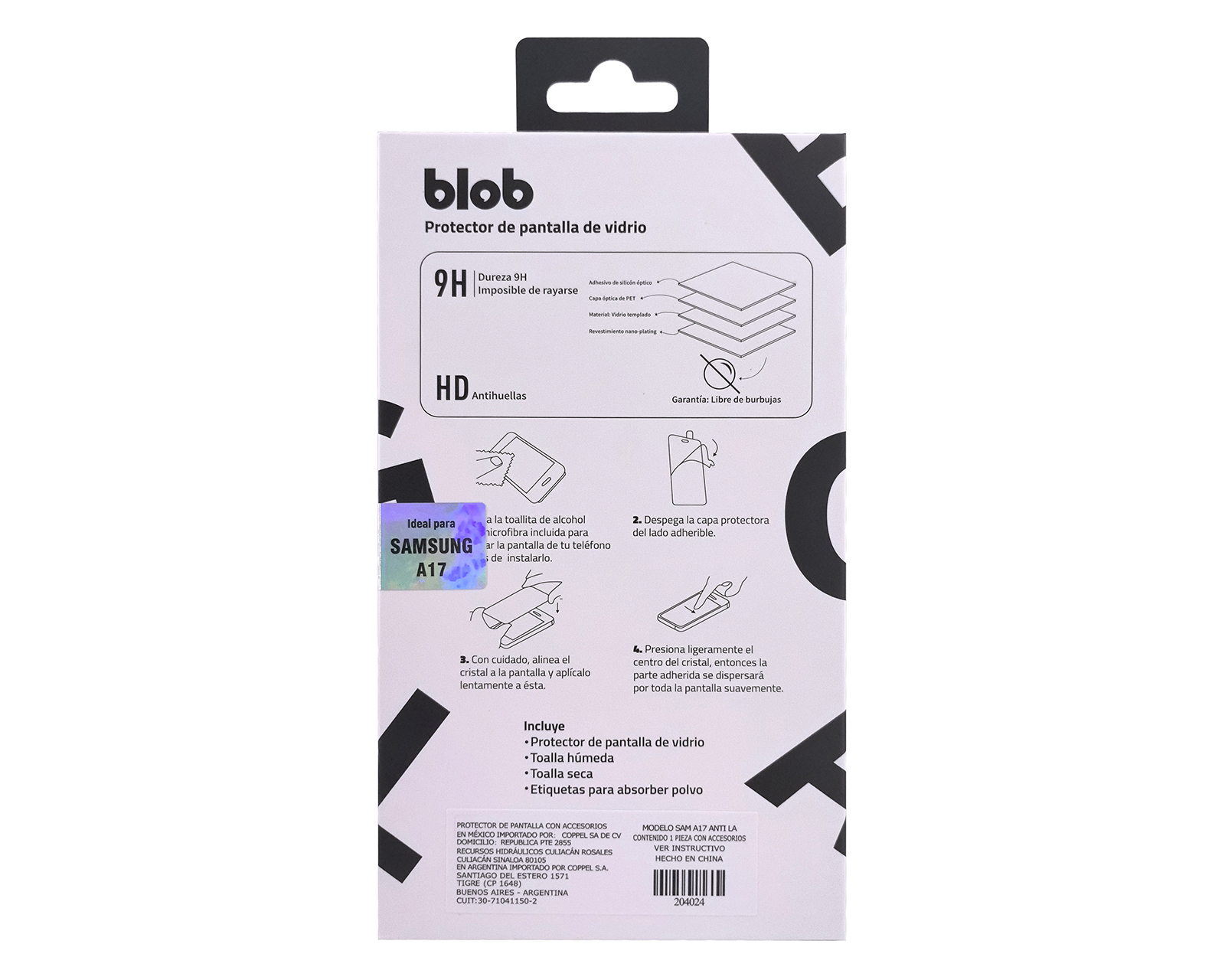 Foto 3 pulgar | Foto 2 | Protector de Pantalla Blob para Samsung A17