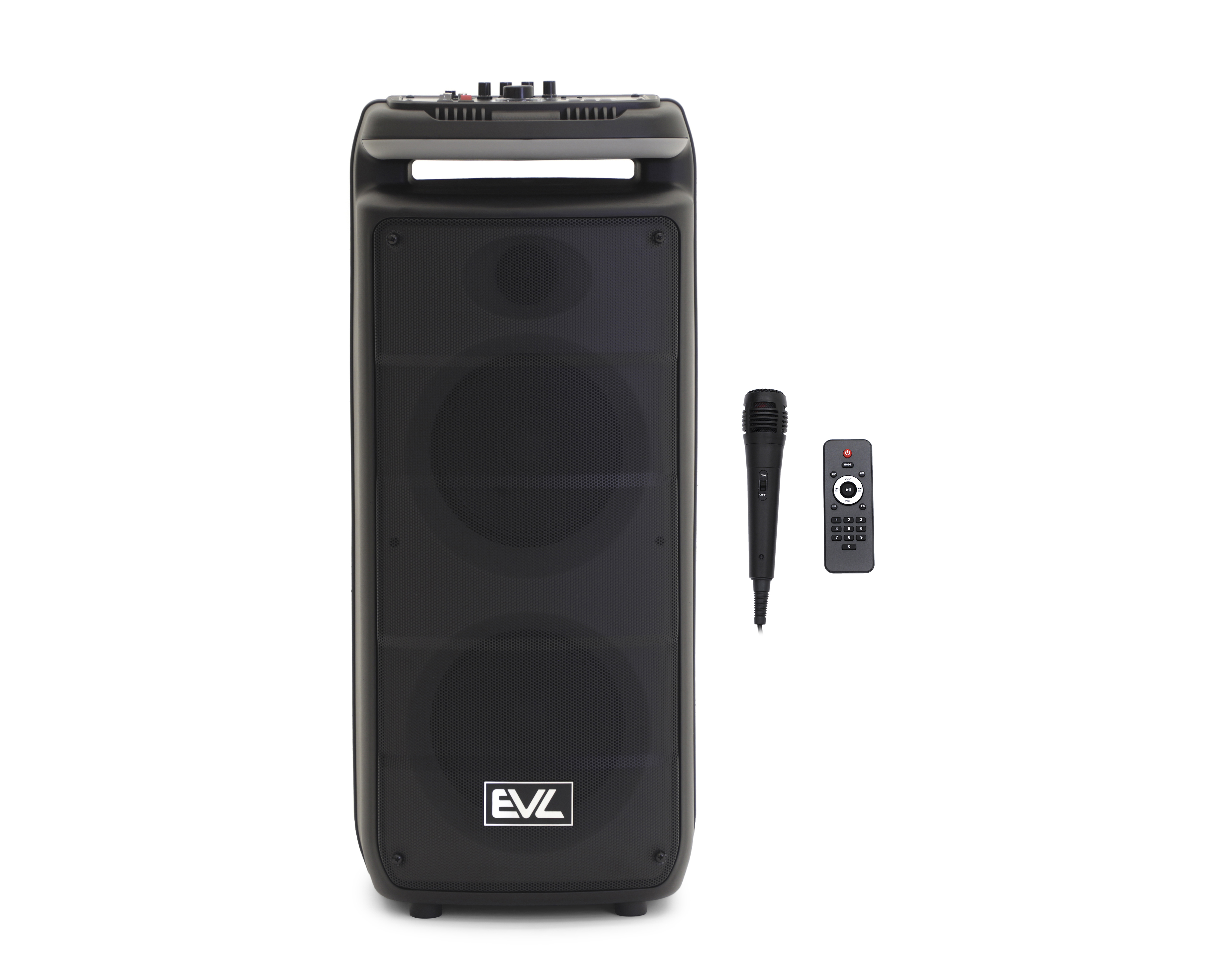 Bafle Bluetooth EVL JPS818L con Luces LED