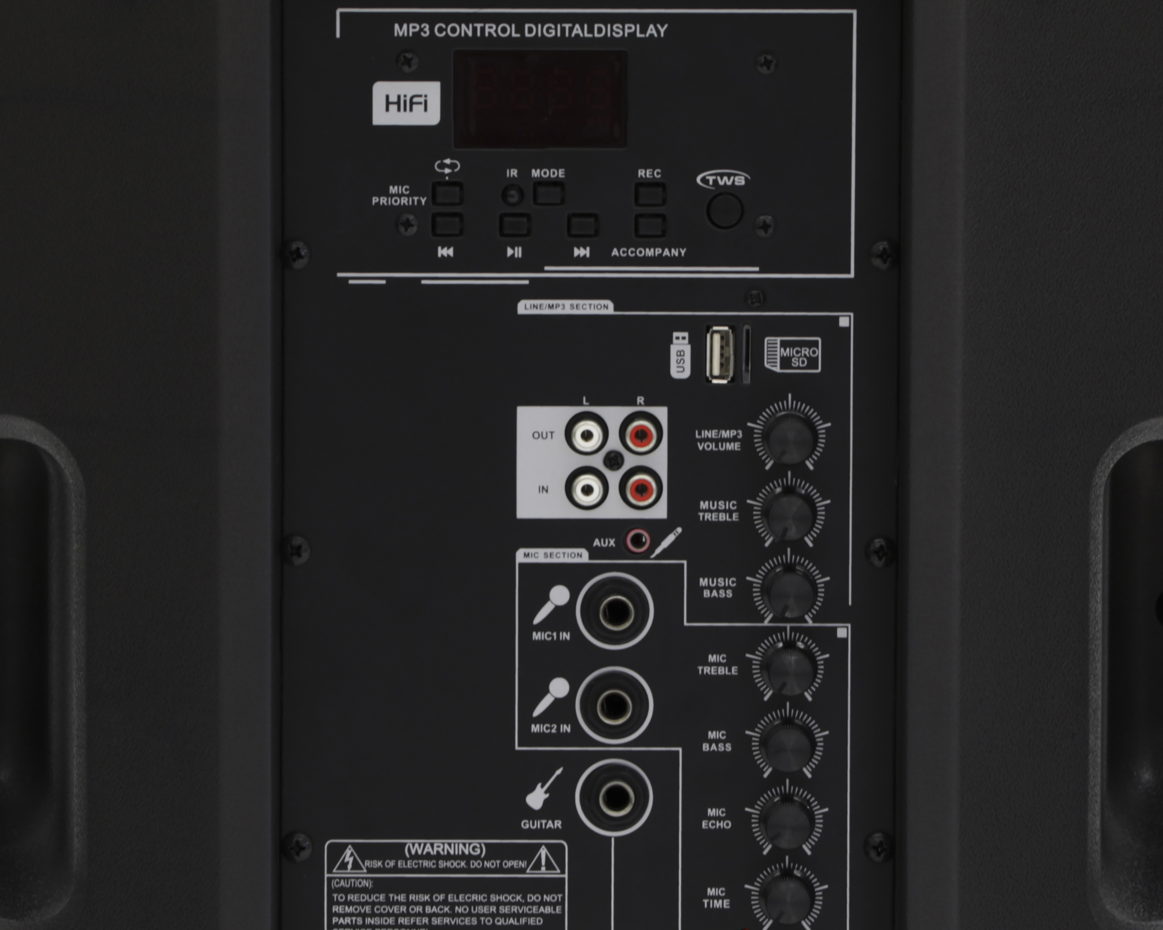 Foto 5 | Foto 5 | Bafle Bluetooth EVL G8815FA con Luces LED