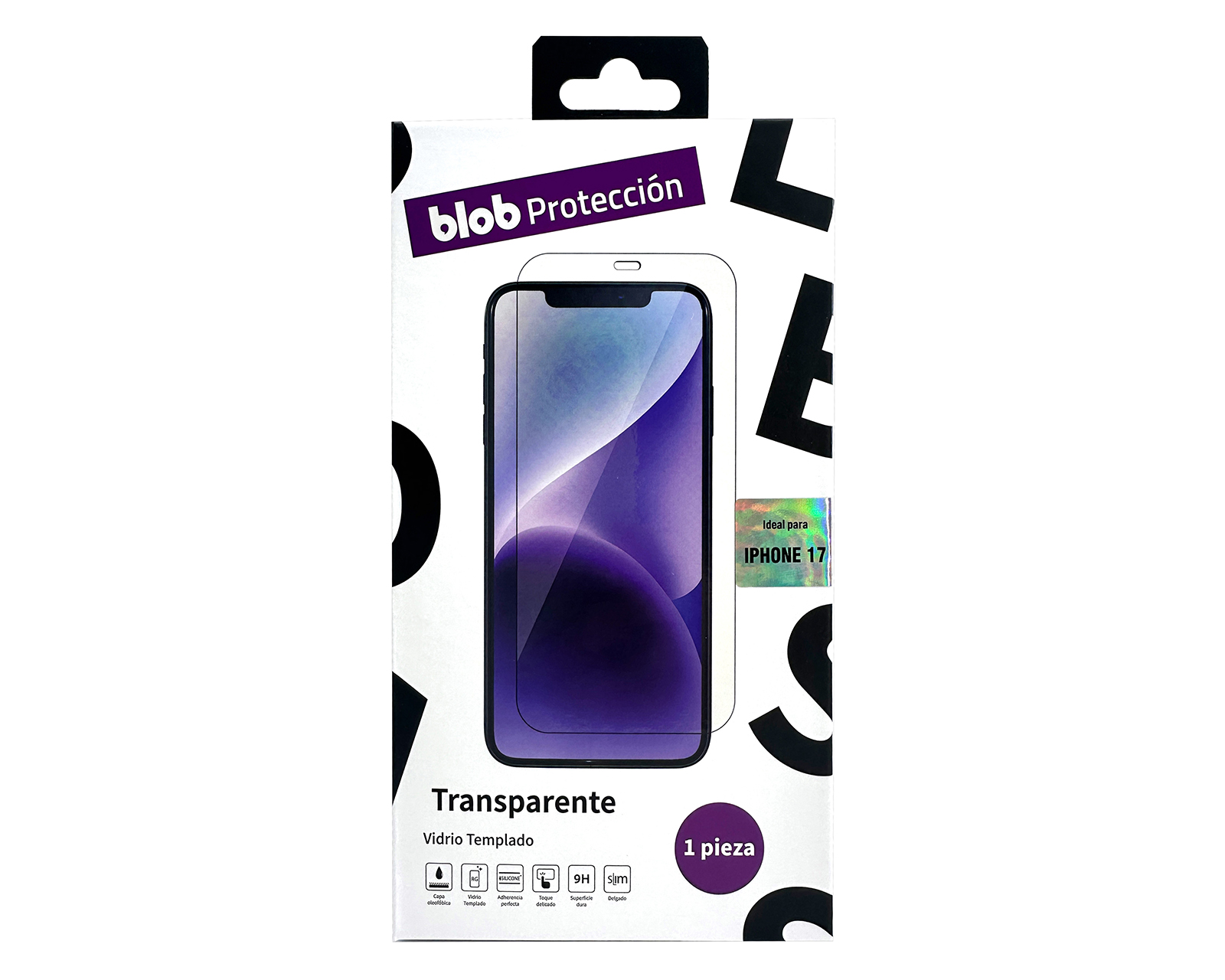 Protector de Pantalla Blob para iPhone 17