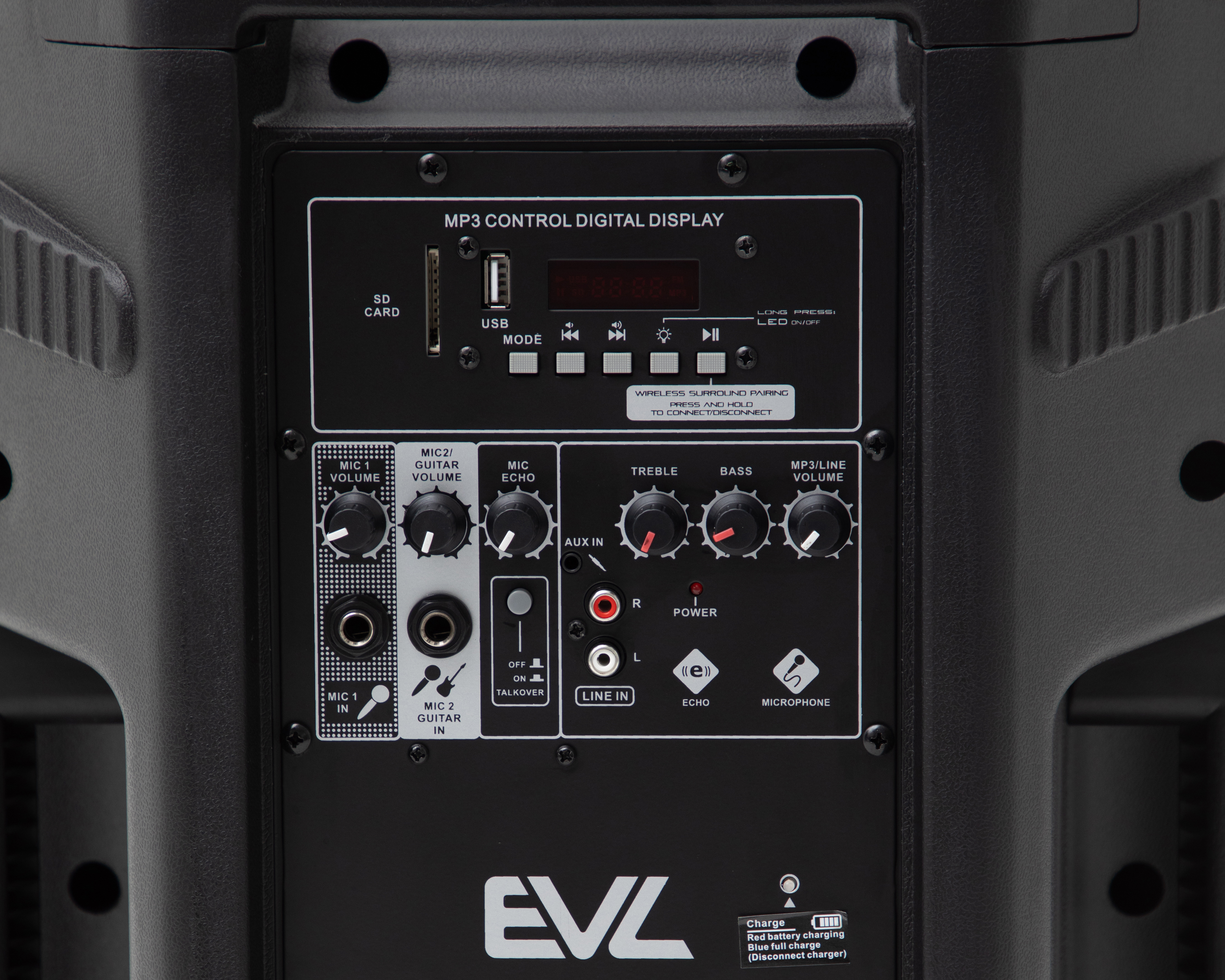 Foto 5 | Foto 5 | Bafle Bluetooth Evl JPS6212BA con Micrófono