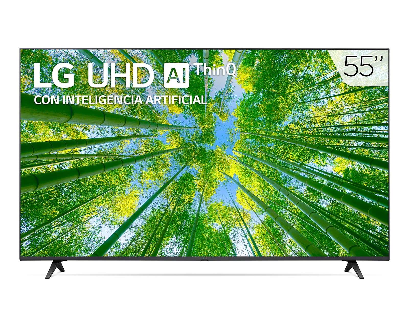 Pantalla LED LG 55 Pulgadas Ultra HD 4K Smart TV 55UQ8000PSB