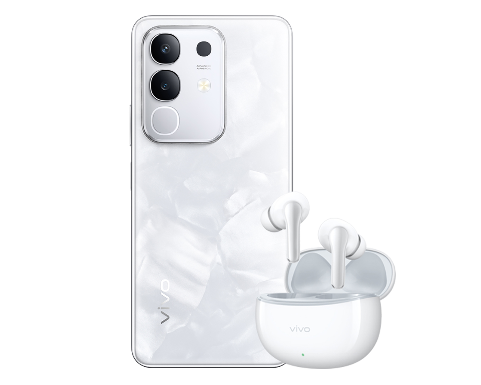 Foto 2 | Foto 2 | Telcel vivo Y29 256 GB Blanco + Audífonos