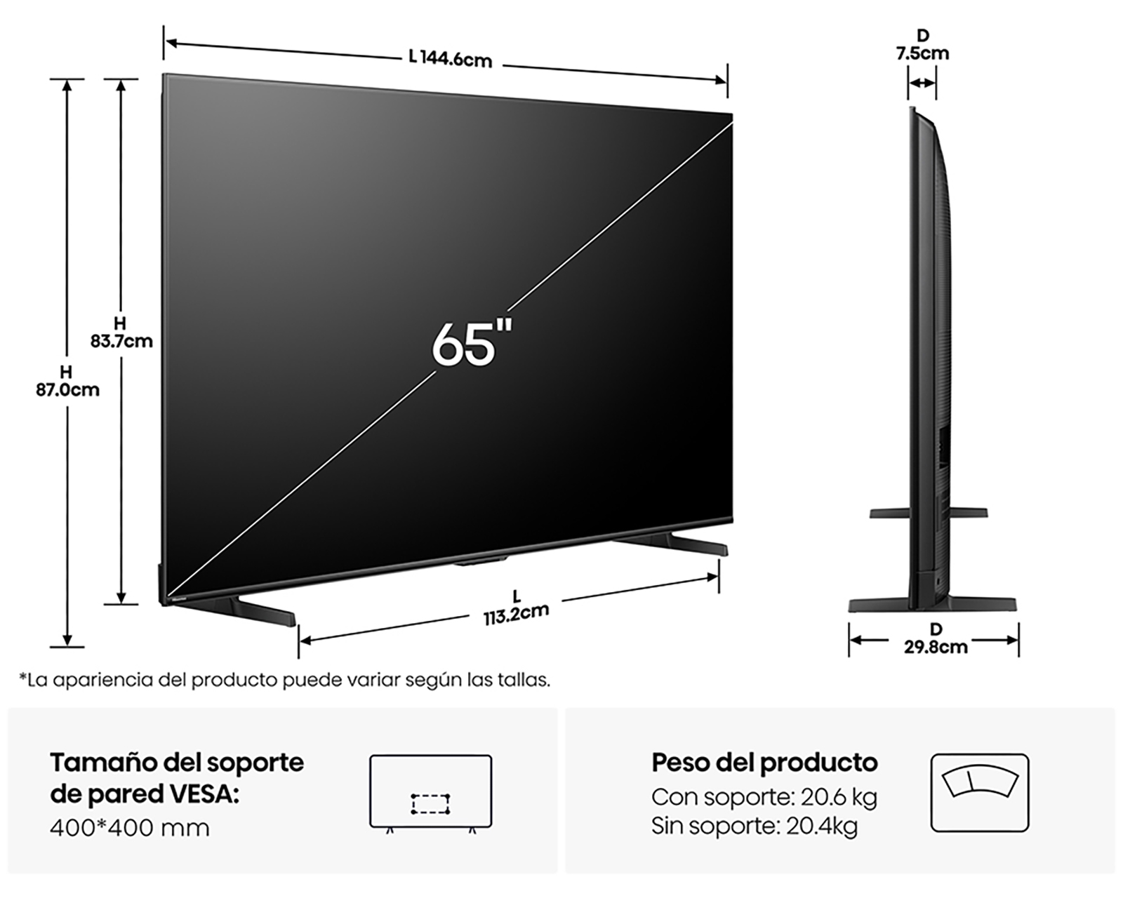 Foto 10 | Foto 10 | Pantalla Smart TV Hisense ULED MiniLED 65 Pulgadas 4K  65U6QV
