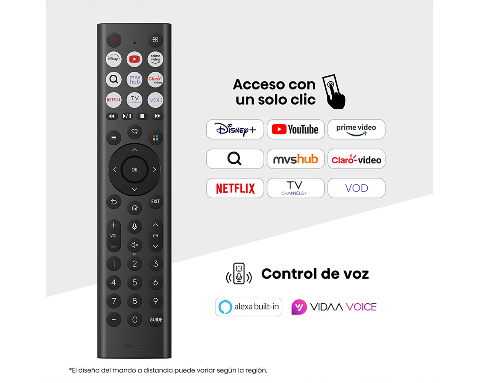 Foto 5 pulgar | Foto 4 | Pantalla Smart TV Hisense ULED MiniLED 65 Pulgadas 4K  65U6QV