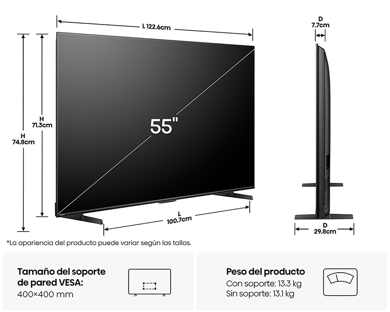 Foto 11 pulgar | Foto 10 | Pantalla Smart TV Hisense ULED MiniLED 55 Pulgadas 4K 55U6QV