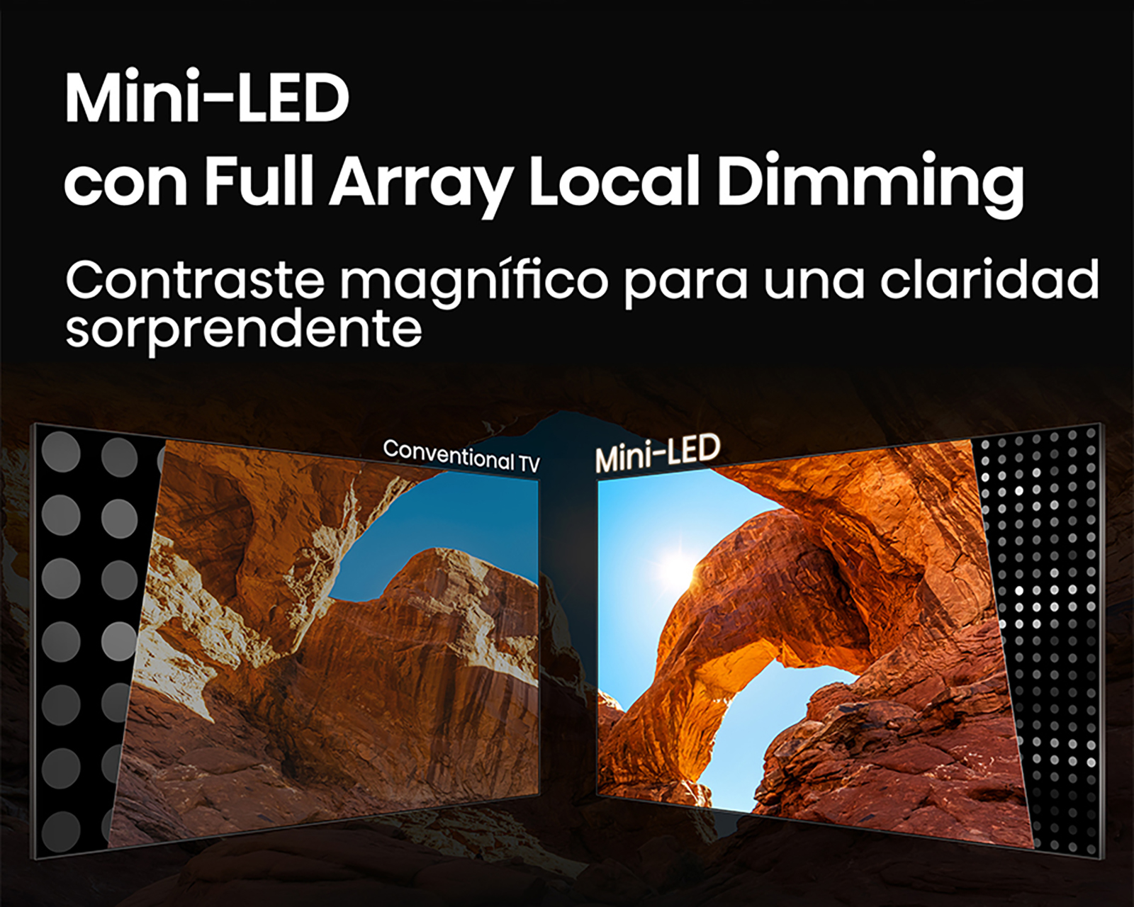 Foto 8 pulgar | Foto 7 | Pantalla Smart TV Hisense ULED MiniLED 55 Pulgadas 4K 55U6QV