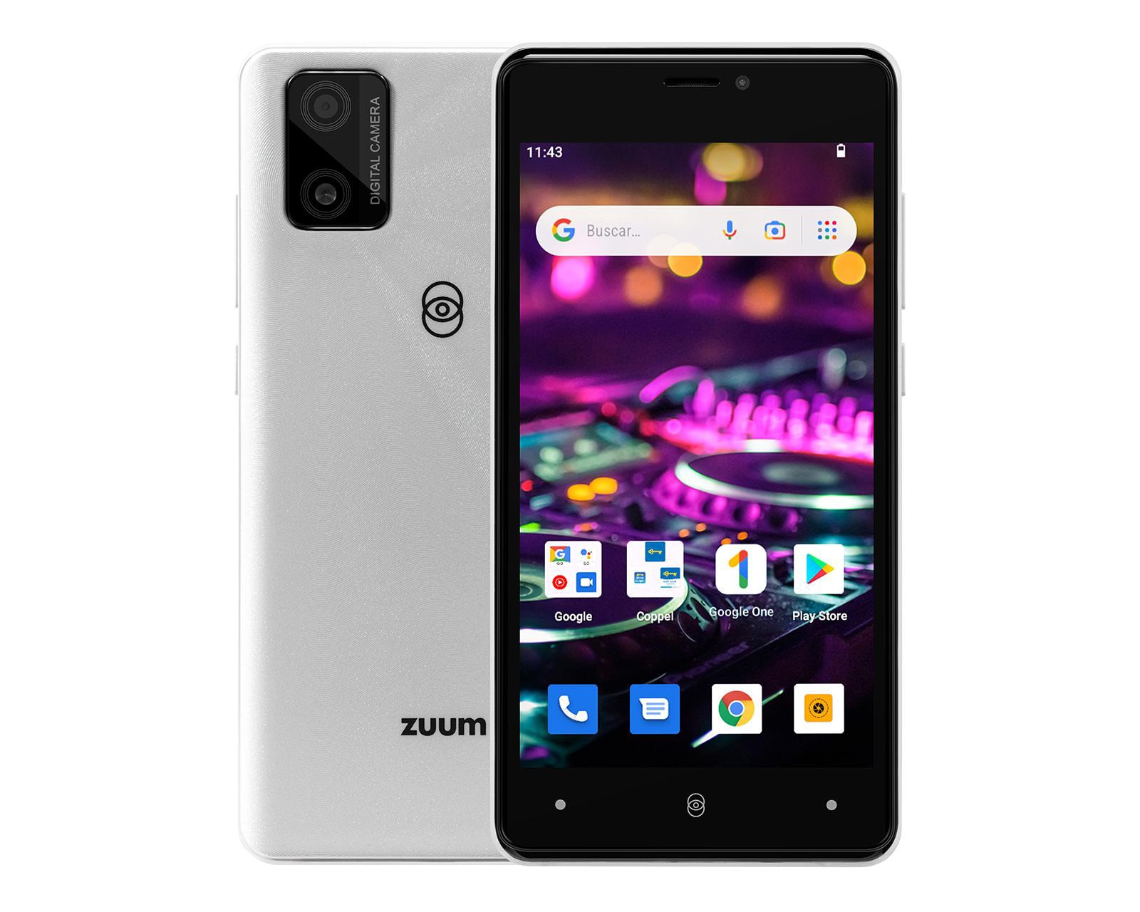 Celular Zuum Liberado Magno C2 16 GB Blanco