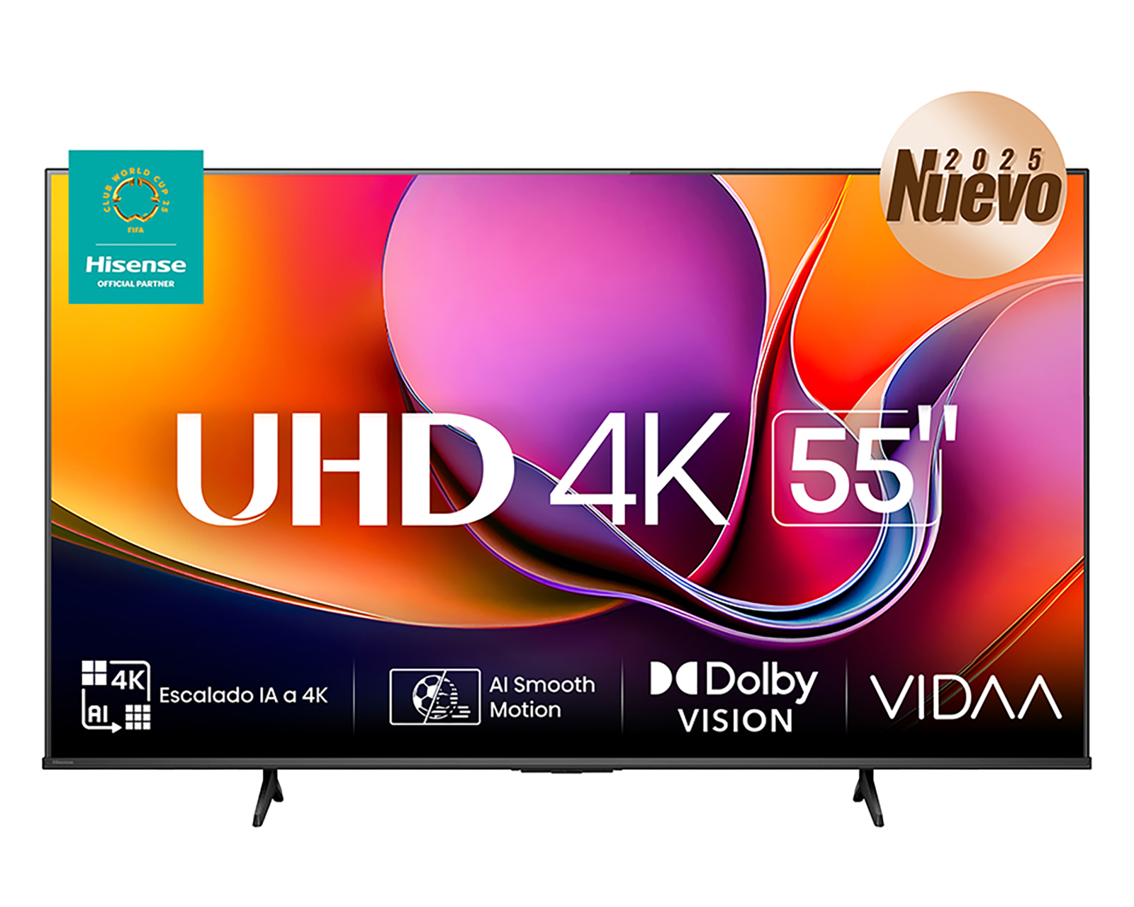 Pantalla Smart TV Hisense UHD 55 Pulgadas 4K 55A65NV