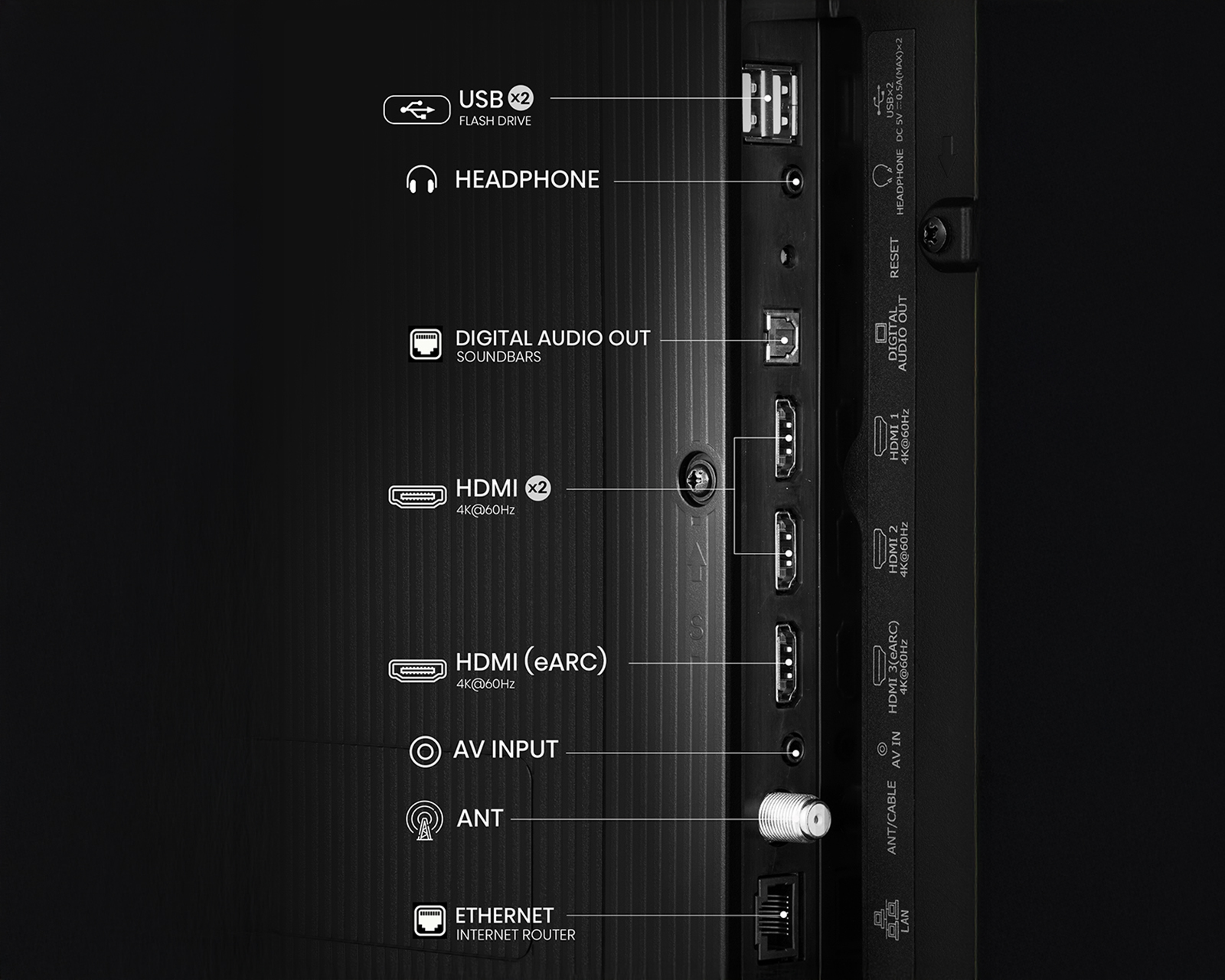 Foto 4 pulgar | Foto 3 | Pantalla Smart TV Hisense UHD 55 Pulgadas 4K 55A65NV