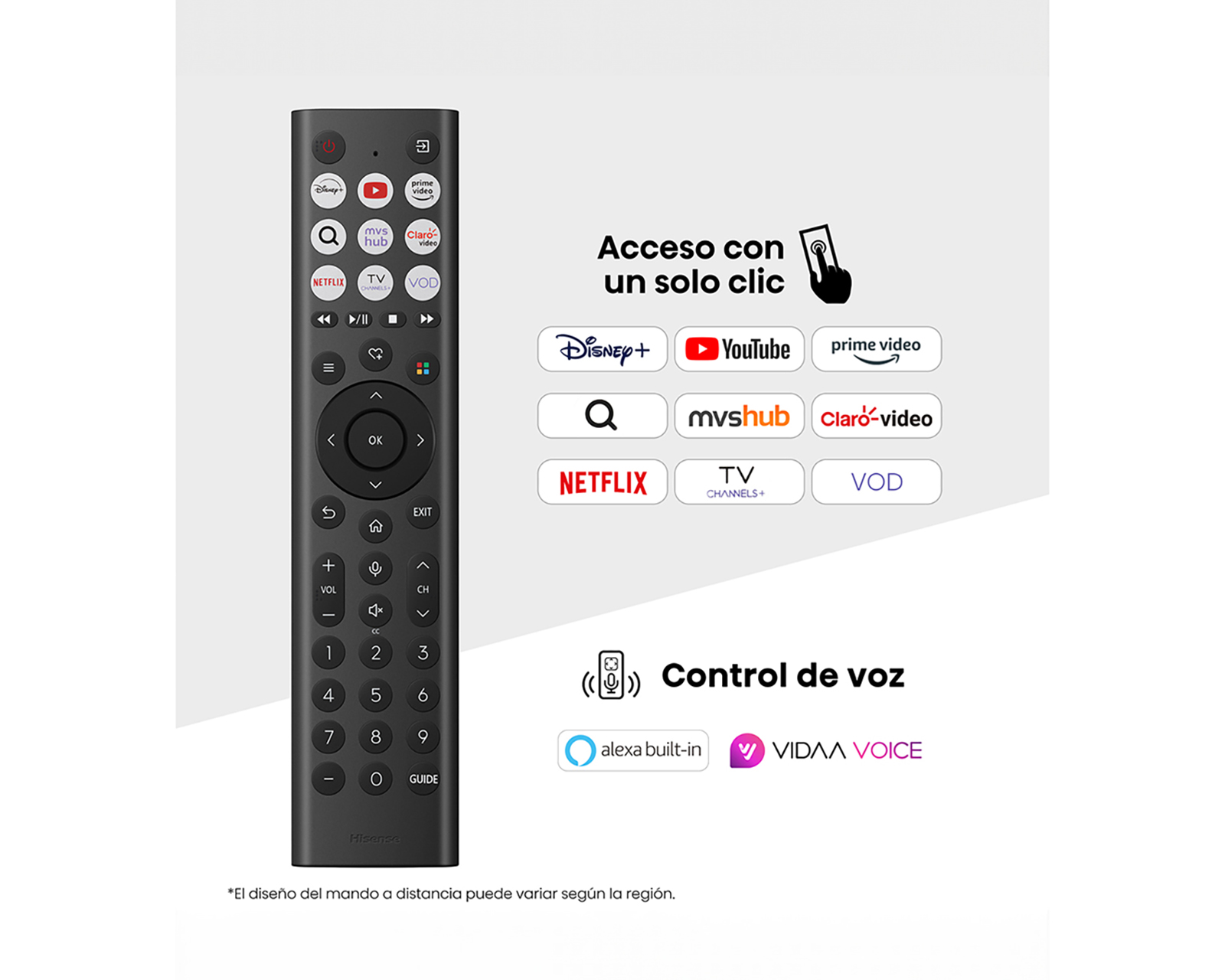 Foto 5 pulgar | Foto 4 | Pantalla Smart TV Hisense MiniLED 50 Pulgadas ULED 50U6QV