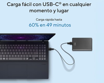 Foto 5 | Foto 5 | Laptop Asus Vivobook 16 X1607CA-MB155W 16 Pulgadas Windows 11 Intel Core Ultra 5 16 GB RAM 512 GB SSD Plateada + Mochila y Mouse