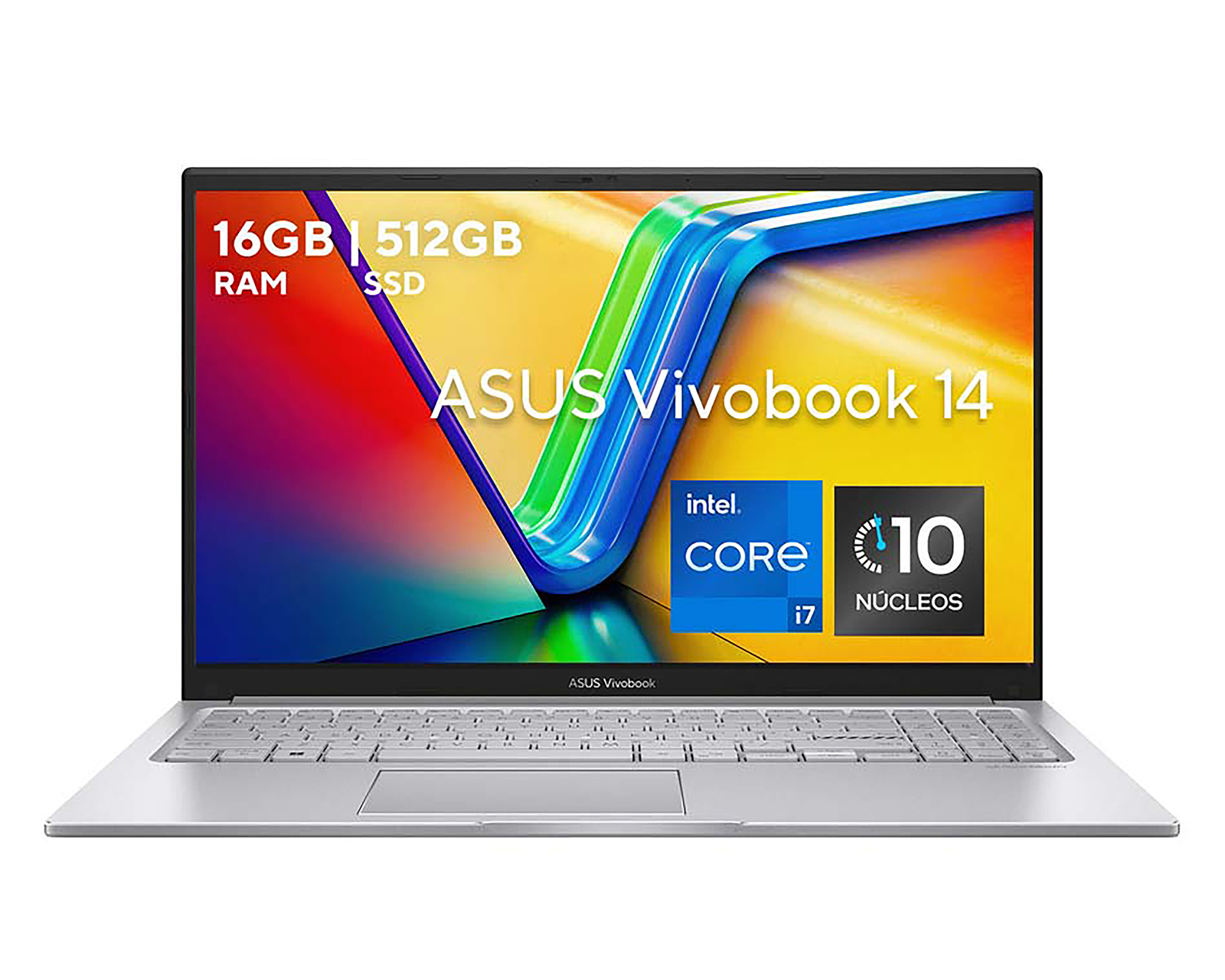 Laptop Asus X1405VA-LY611W 14 Pulgadas Windows 11 Home Intel Core i7 16 GB RAM 512 SSD Plateada