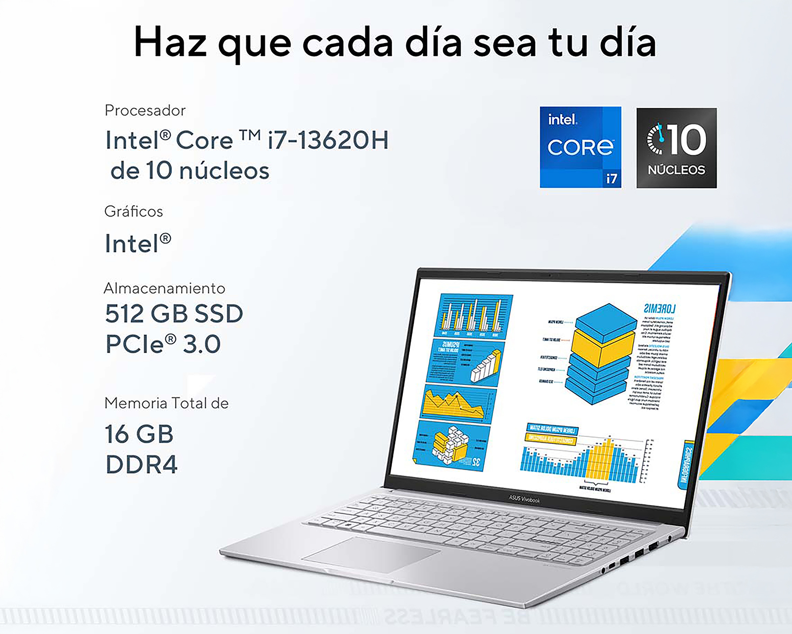 Foto 2 | Foto 2 | Laptop Asus X1405VA-LY611W 14 Pulgadas Windows 11 Home Intel Core i7 16 GB RAM 512 SSD Plateada