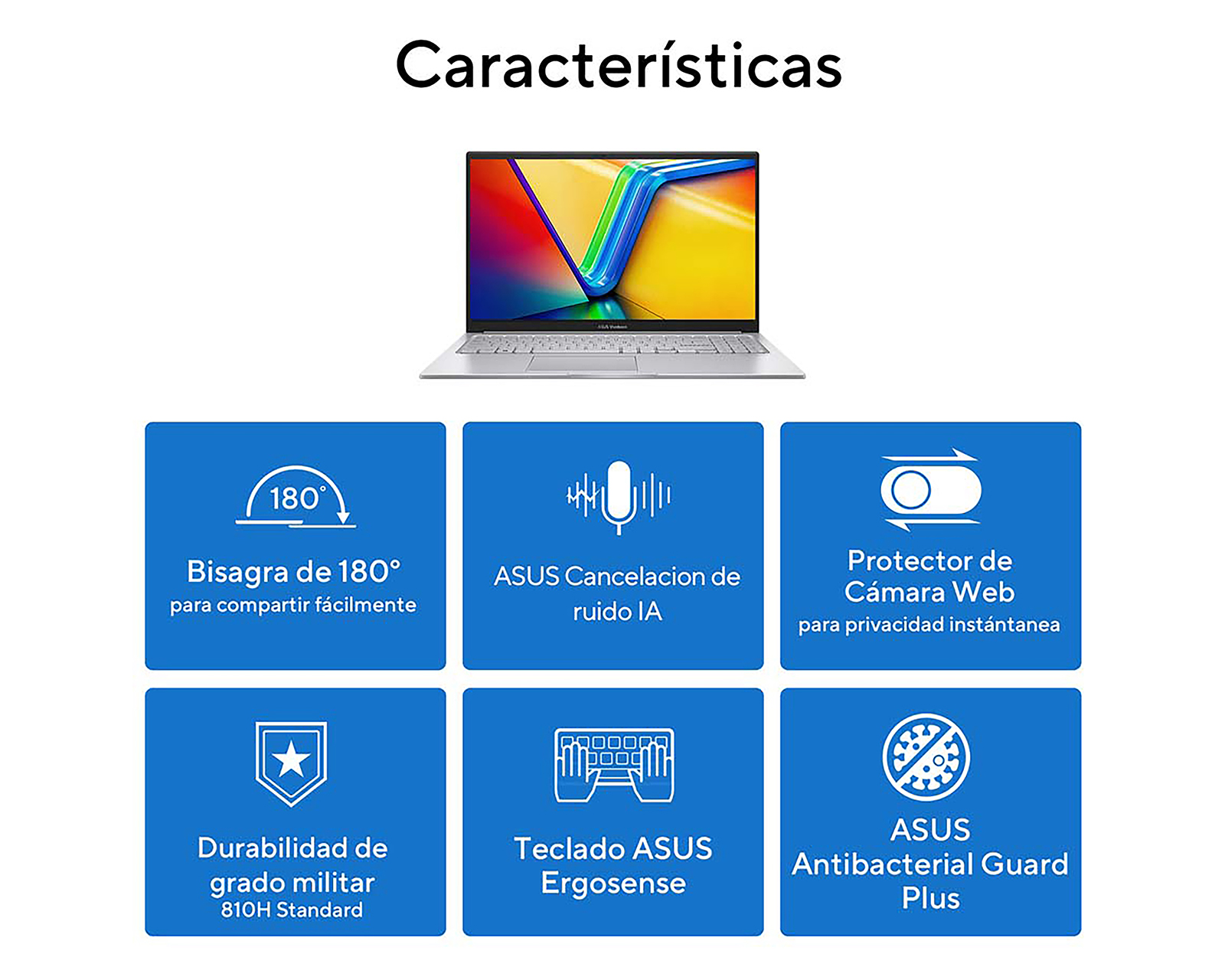 Foto 6 pulgar | Foto 5 | Laptop Asus X1405VA-LY611W 14 Pulgadas Windows 11 Home Intel Core i7 16 GB RAM 512 SSD Plateada
