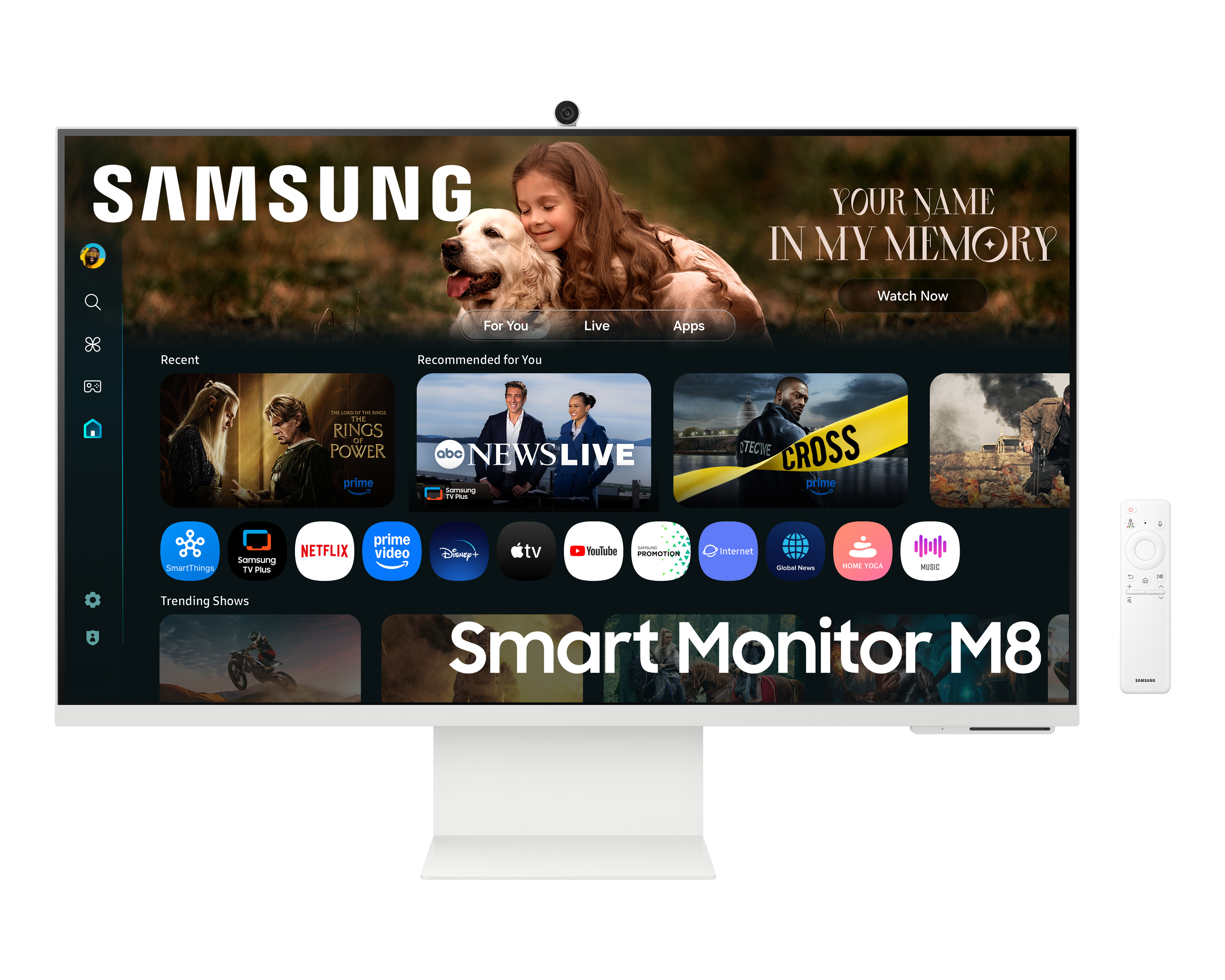 Foto 1 | Foto 1 | Monitor Samsung Smart M8 32 Pulgadas FHD 60 Hz