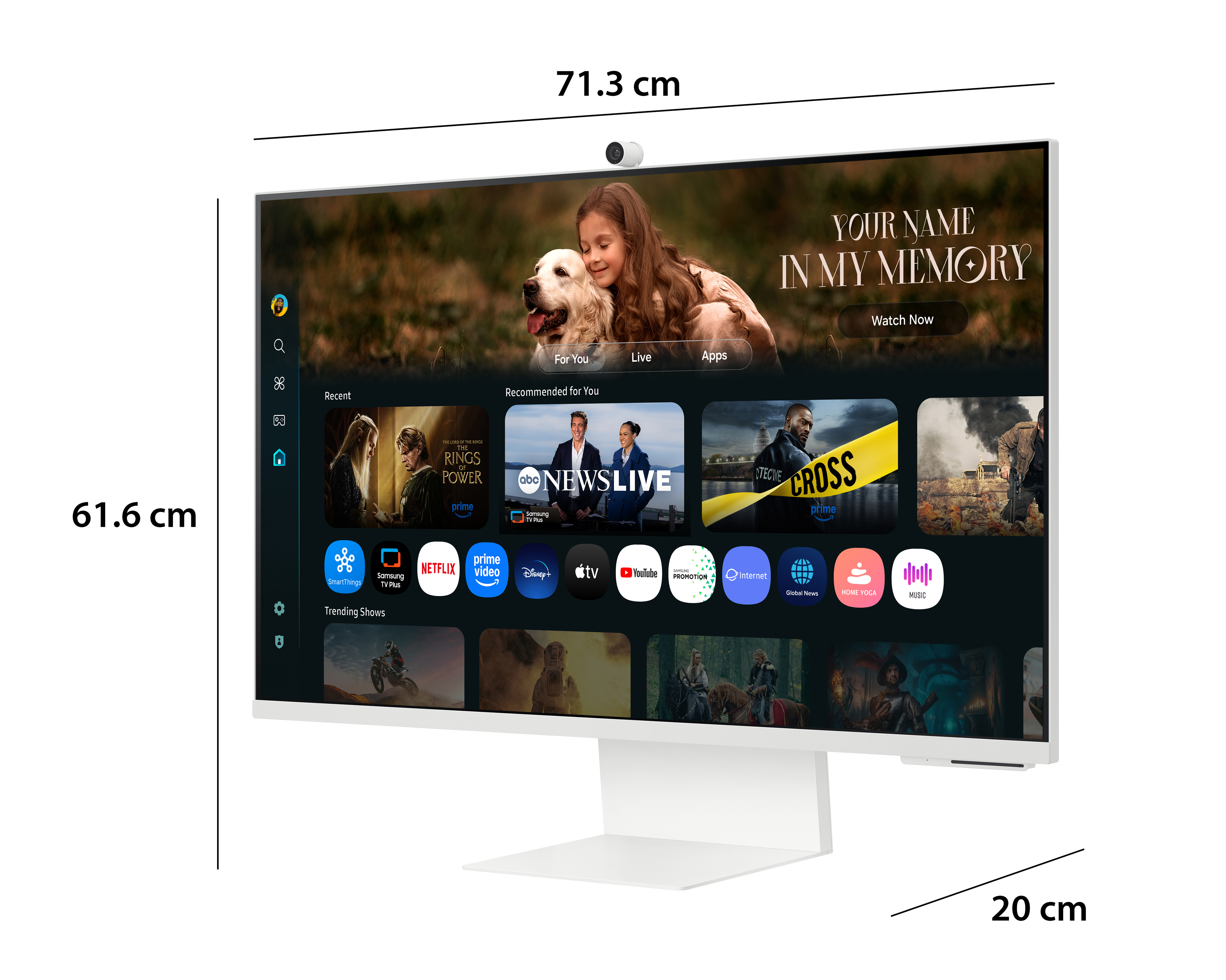 Foto 8 | Foto 8 | Monitor Samsung Smart M8 32 Pulgadas FHD 60 Hz