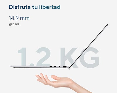 Foto 7 | Foto 7 | Laptop Asus Zenbook 14 Pulgadas Windows 11 Home Intel Core Ultra 7 16 GB RAM 512 GB SSD Plateada