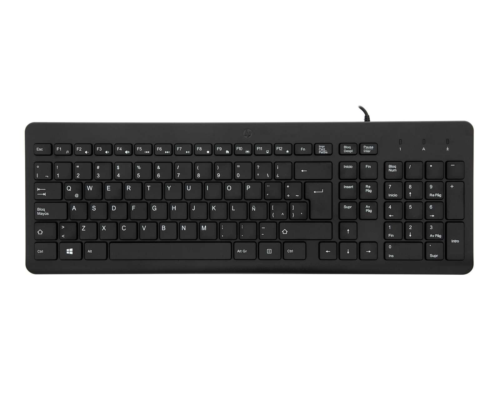 Foto 2 | Foto 2 | Combo de Teclado y Mouse Alámbrico HP 2 Piezas