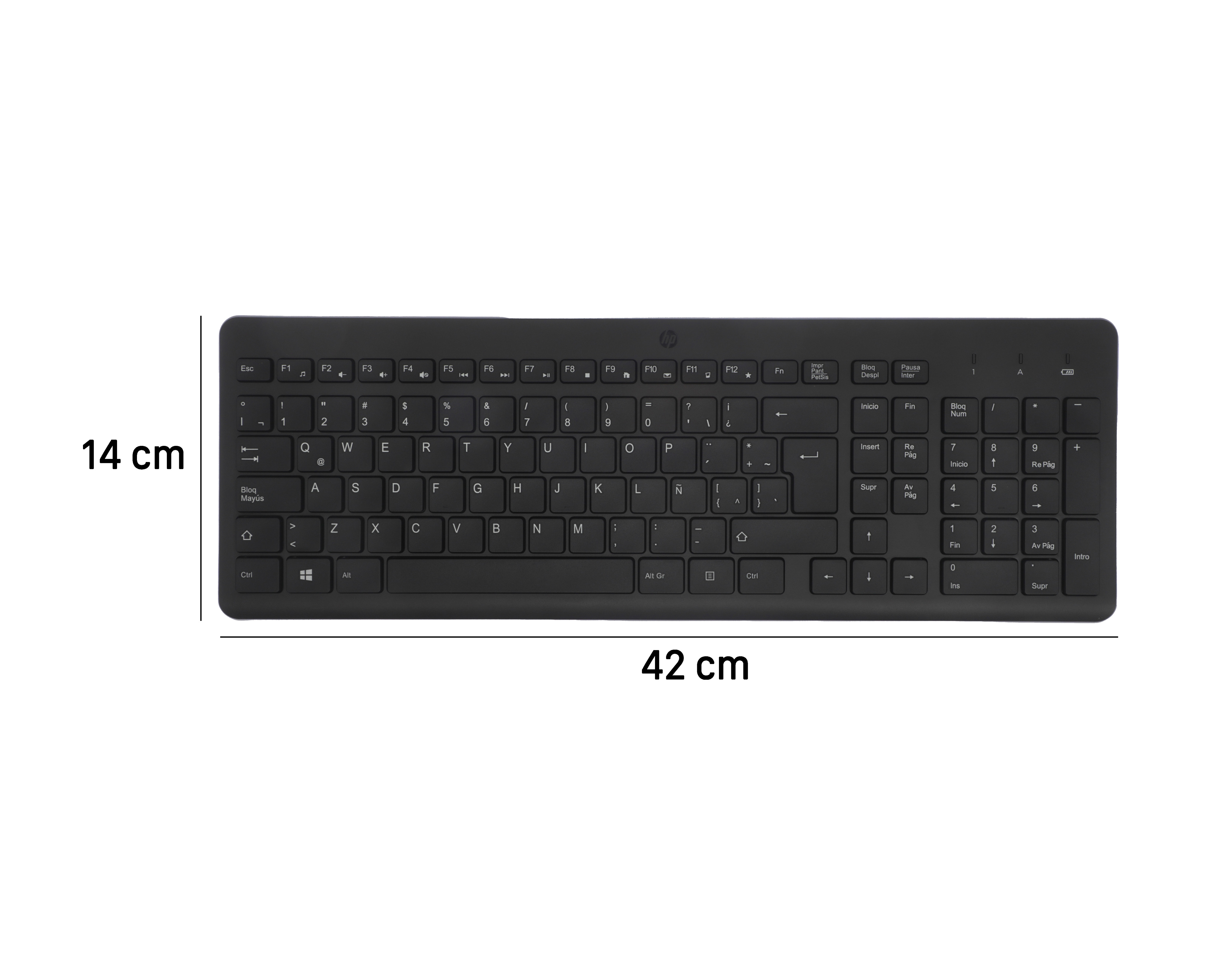 Foto 6 pulgar | Foto 5 | Combo de Teclado y Mouse Inalámbrico HP 2 Piezas