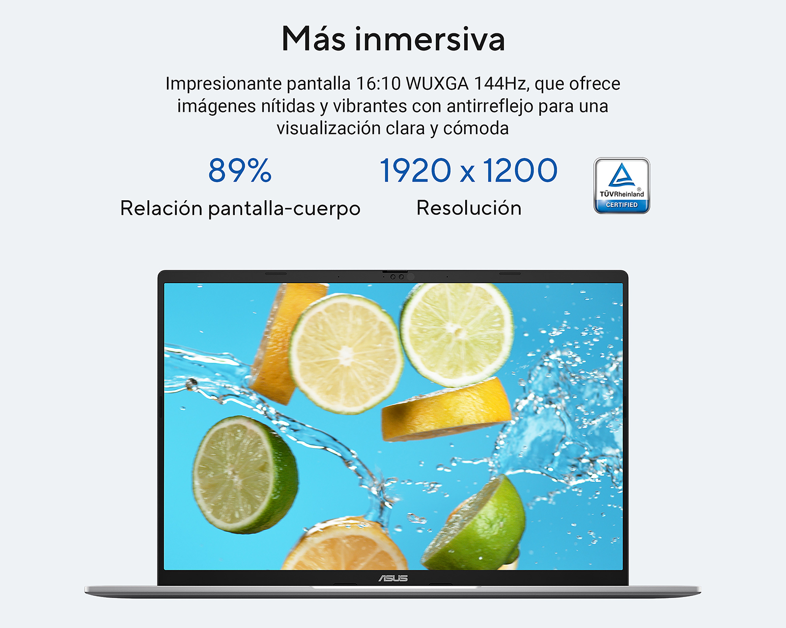 Foto 3 pulgar | Foto 2 | Laptop Asus Vivobook S16 S3607VA-RP005W 16 Pulgadas Windows 11 Intel Core i7 16 GB RAM 512 GB SSD Plateada