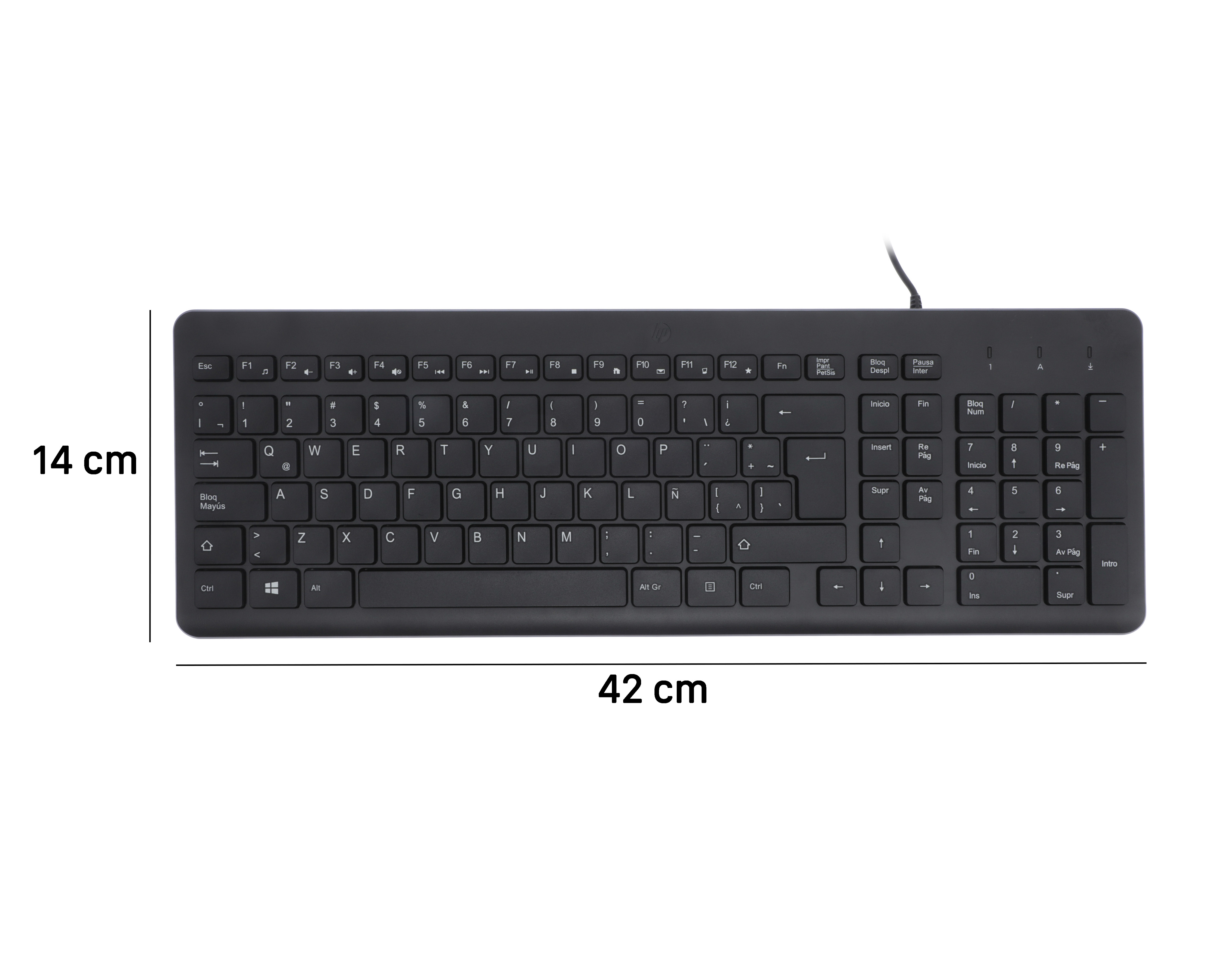 Foto 6 pulgar | Foto 5 | Teclado Alámbrico HP 150