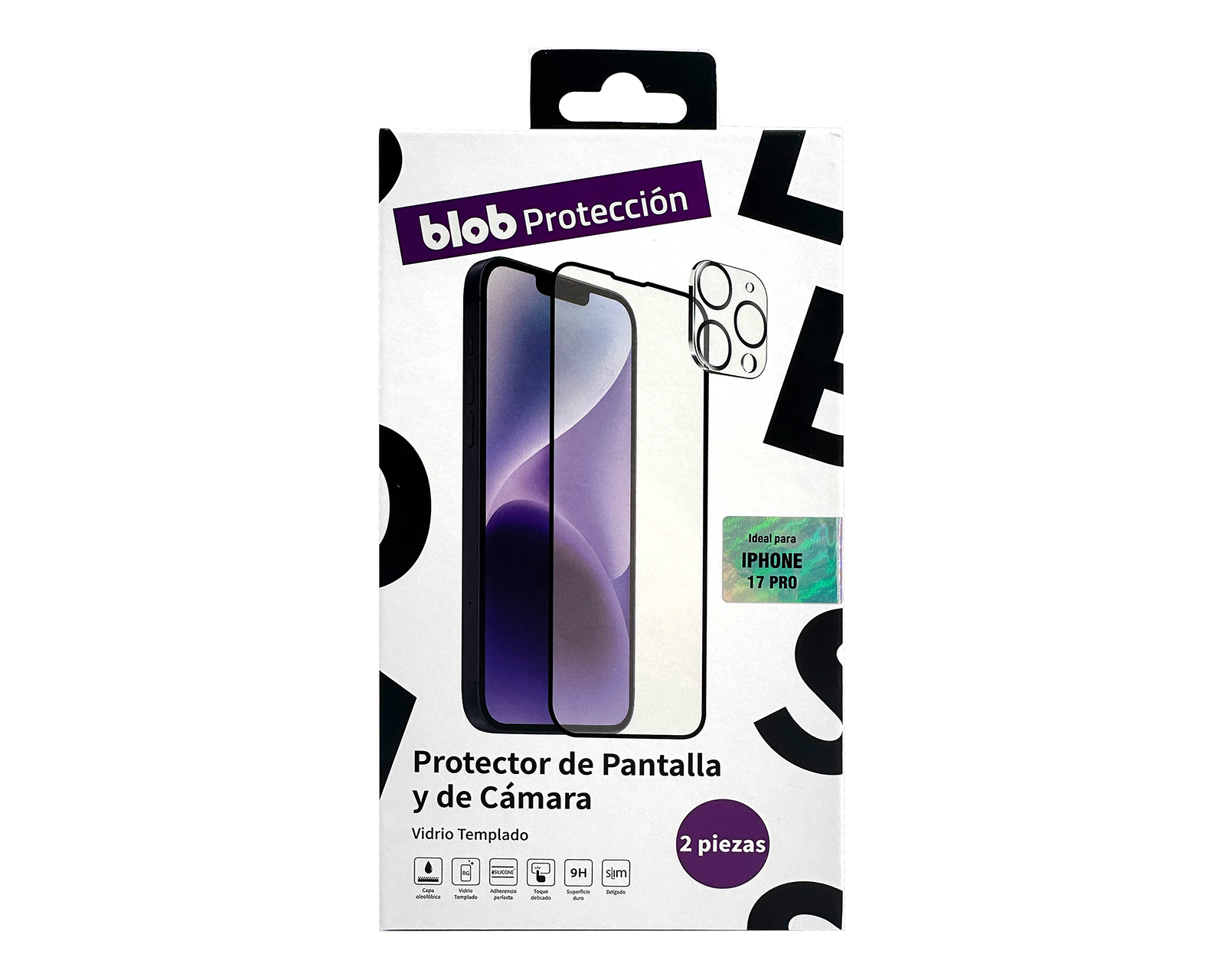 Protector de Pantalla y de Cámara Blob para iPhone 17 Pro