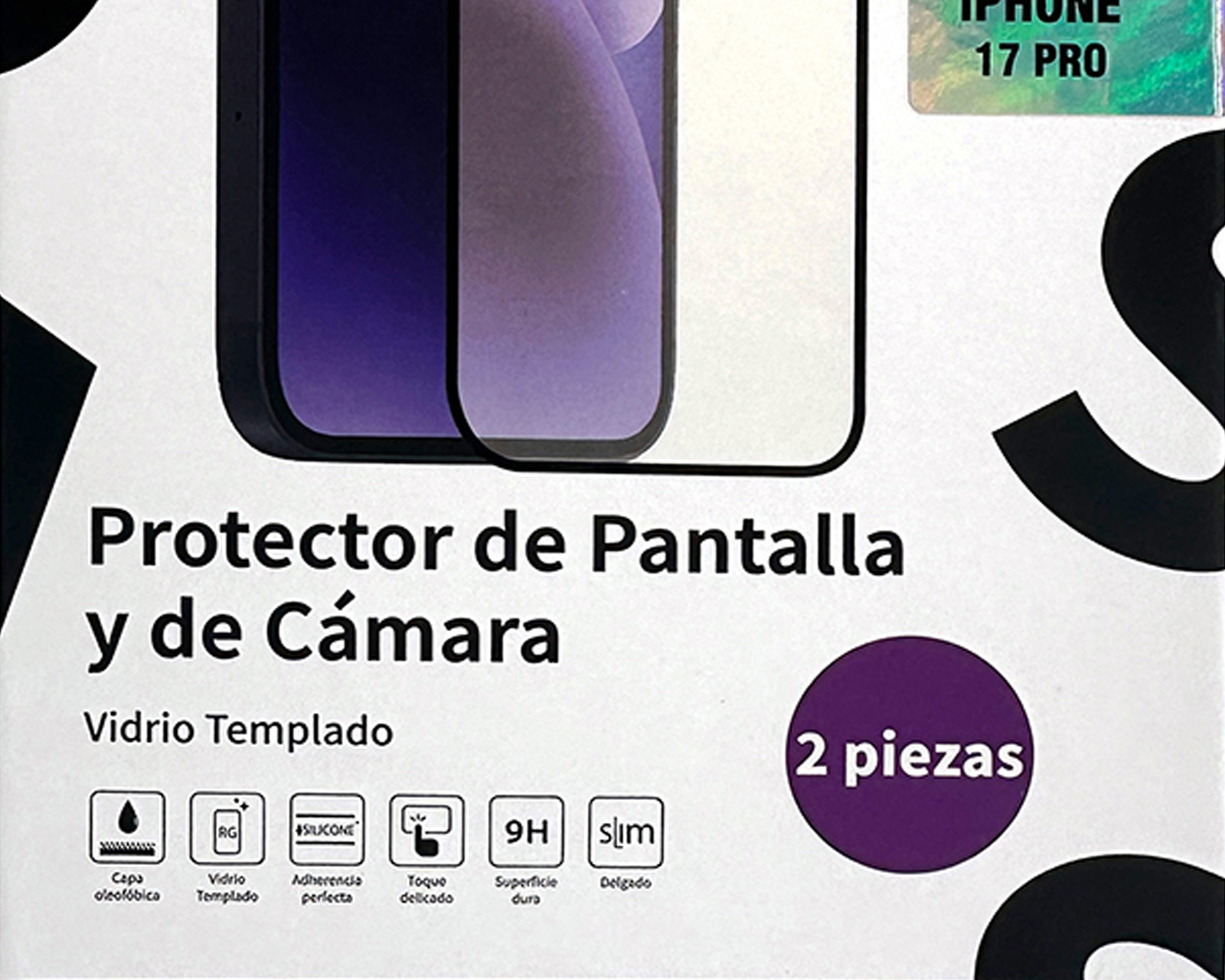 Foto 4 pulgar | Foto 3 | Protector de Pantalla y de Cámara Blob para iPhone 17 Pro