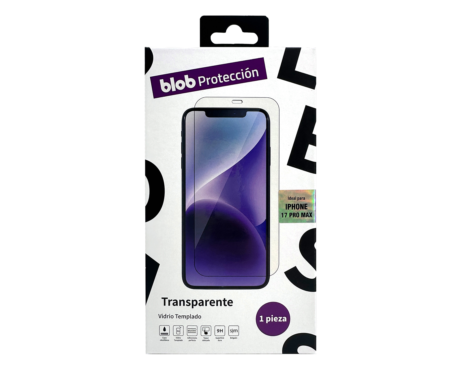 Protector de Pantalla Blob para iPhone 17 Pro Max