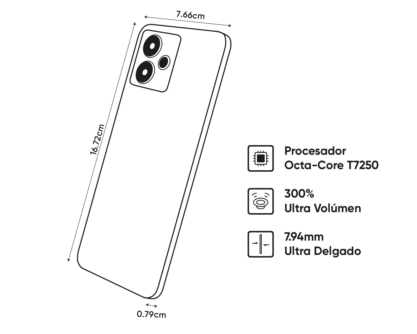 Foto 9 | Foto 9 | Telcel Realme Note 70 256 GB Dorado