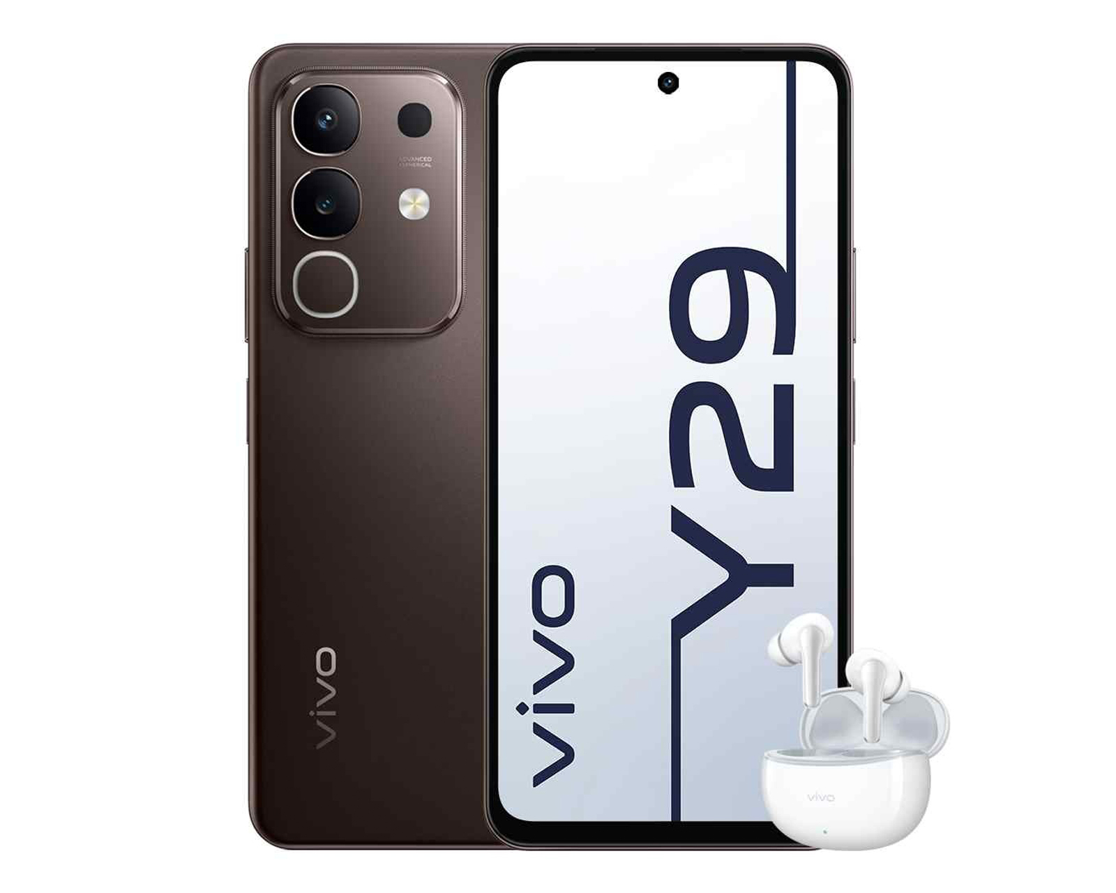AT&T vivo Y29 256 GB Negro con Audífonos