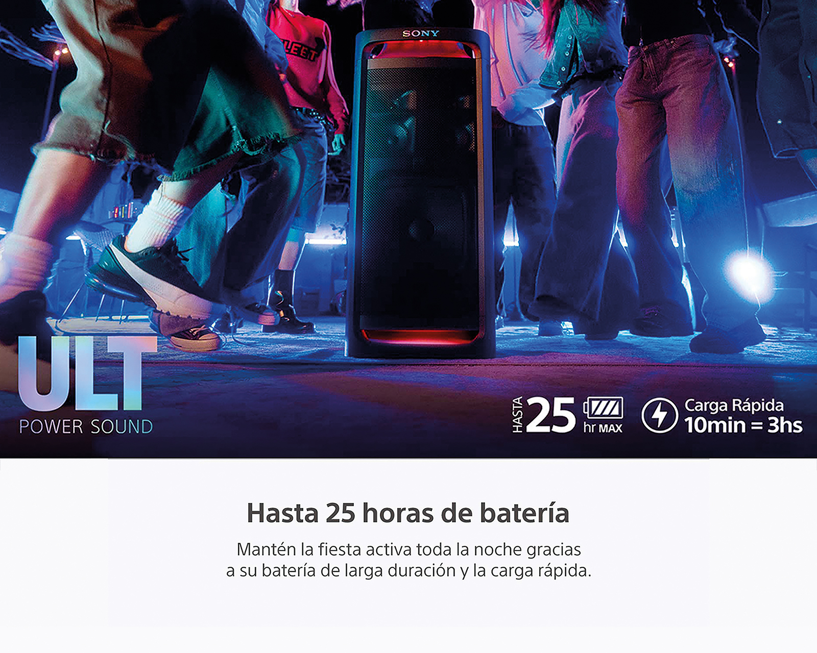 Foto 5 pulgar | Foto 4 | Bocina Bluetooth Sony SRS-ULT900//C LA9 con Llantas