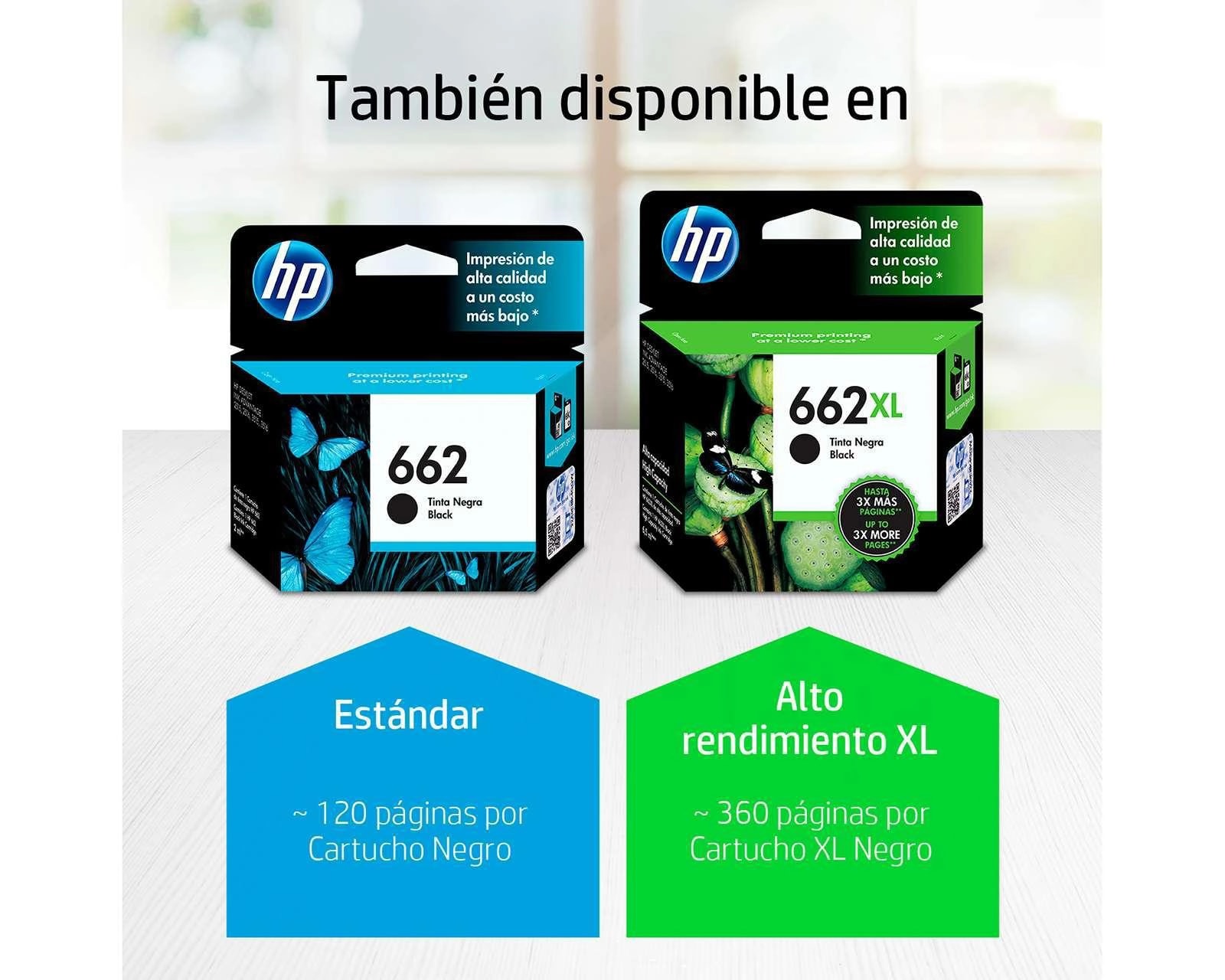 Foto 3 | Foto 3 | Cartucho de Tinta Original HP 662 Negro