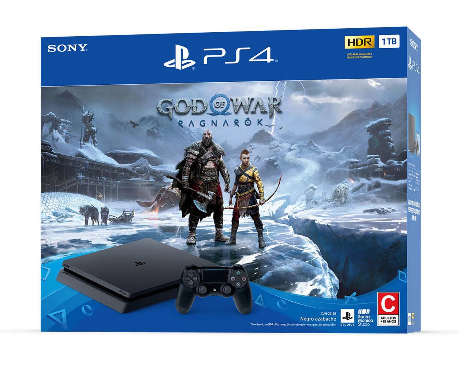 Foto 3 | Foto 3 | Consola PlayStation 4 de 1 TB God of War: Ragnarok