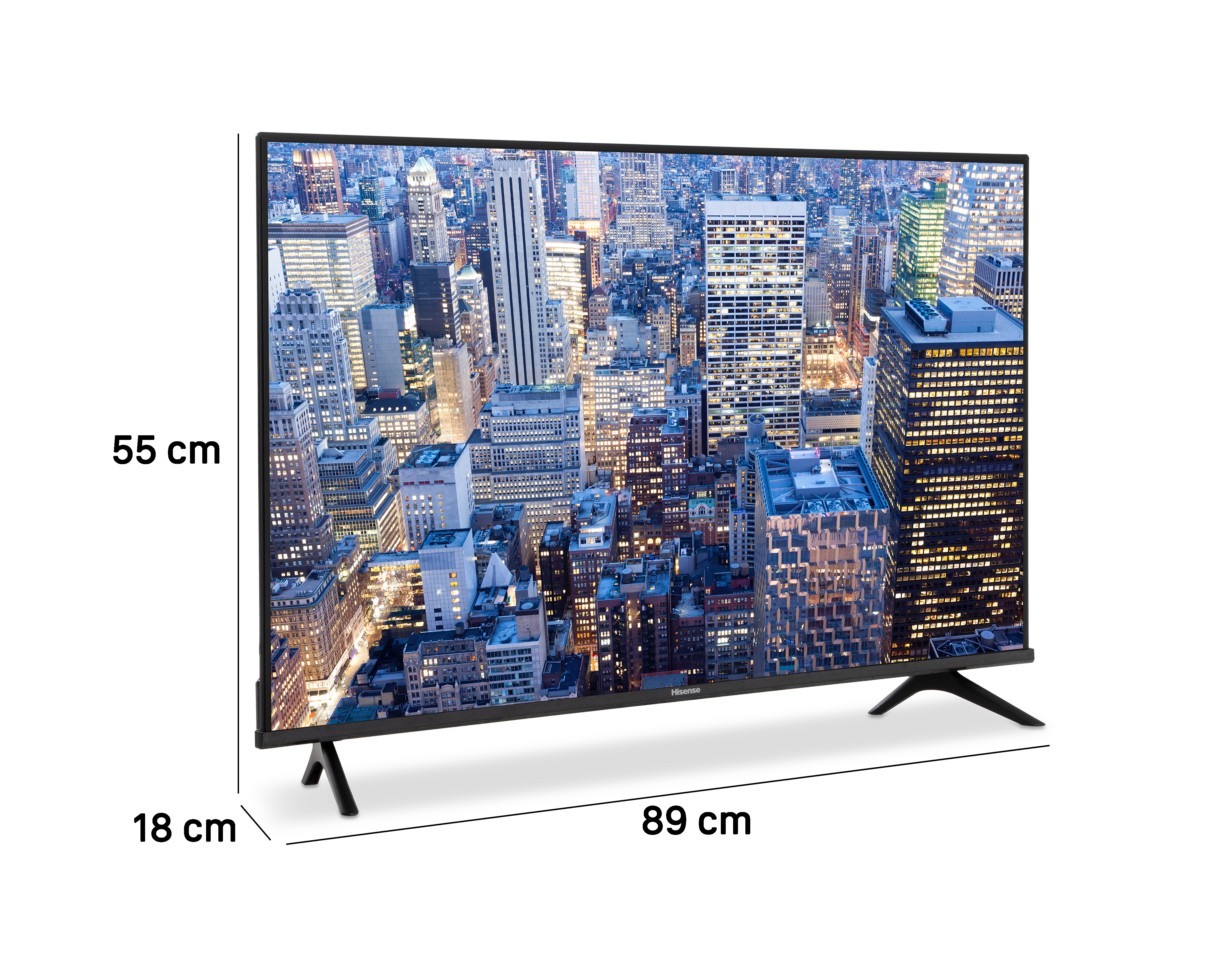 Foto 7 | Foto 7 | Pantalla LED Hisense 40 Pulgadas Full HD Smart TV 40A4KV