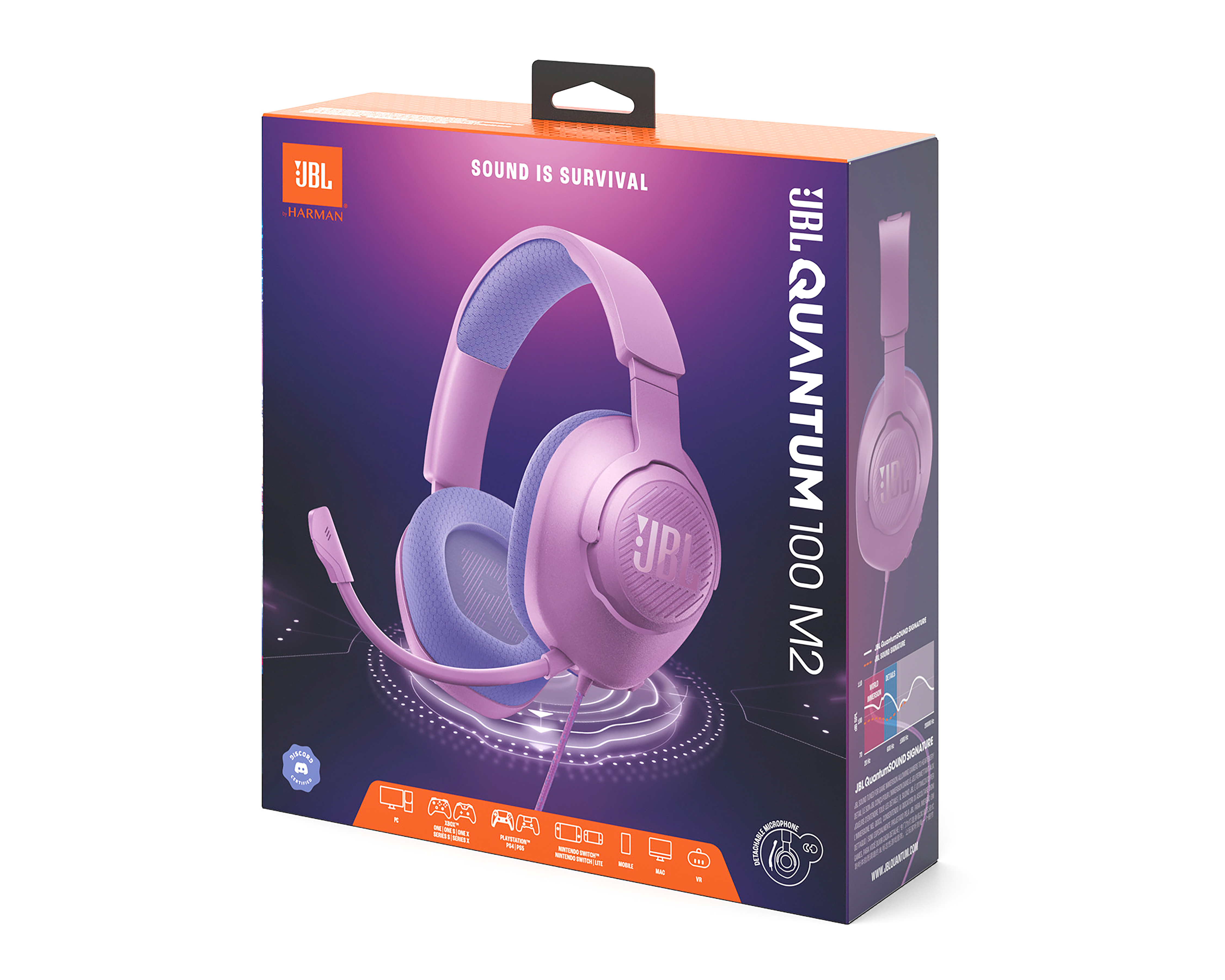 Foto 5 pulgar | Foto 4 | Audífonos de Diadema Alámbricos JBL Quantum 100 M2