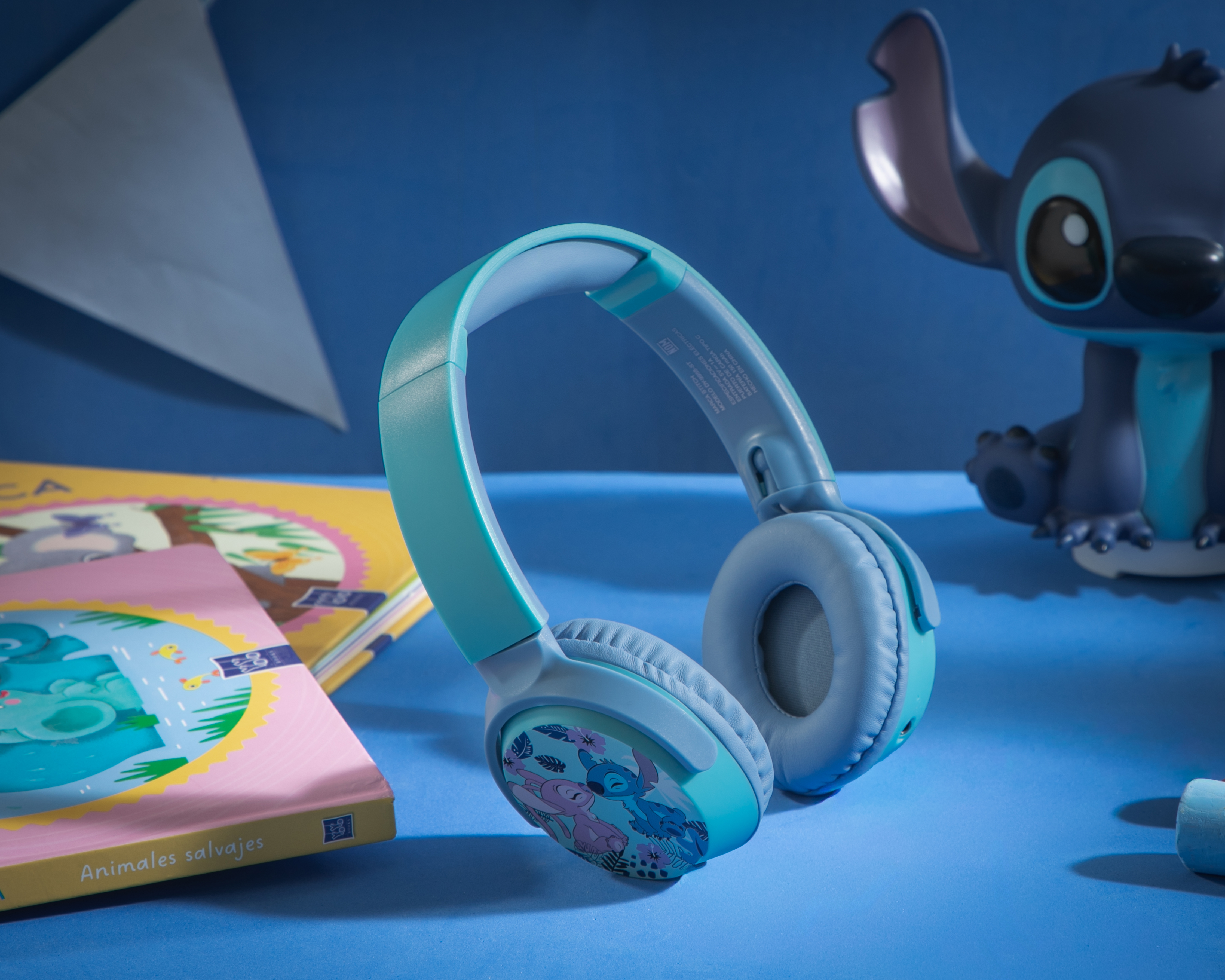 Foto 7 | Foto 7 | Audífonos de Diadema Inalámbricos Stitch Bluetooth